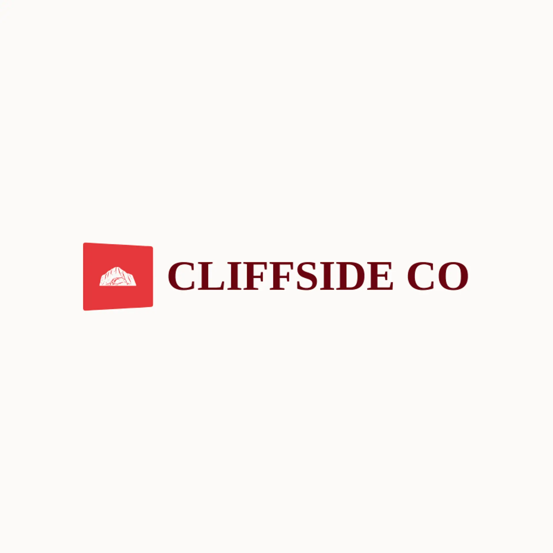 Cliffside Co logo for stone