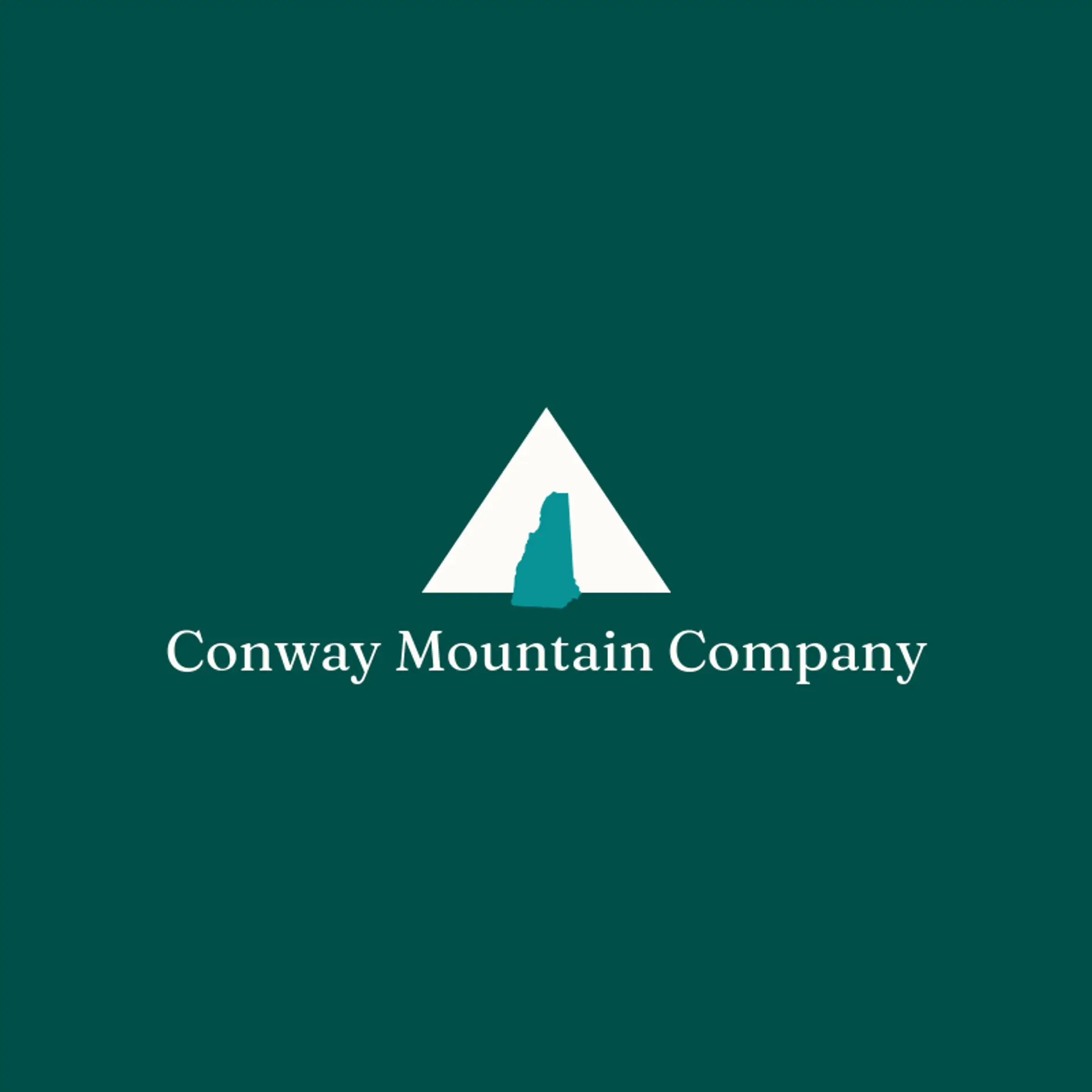 Conway Mountain Company logo for new hampshire