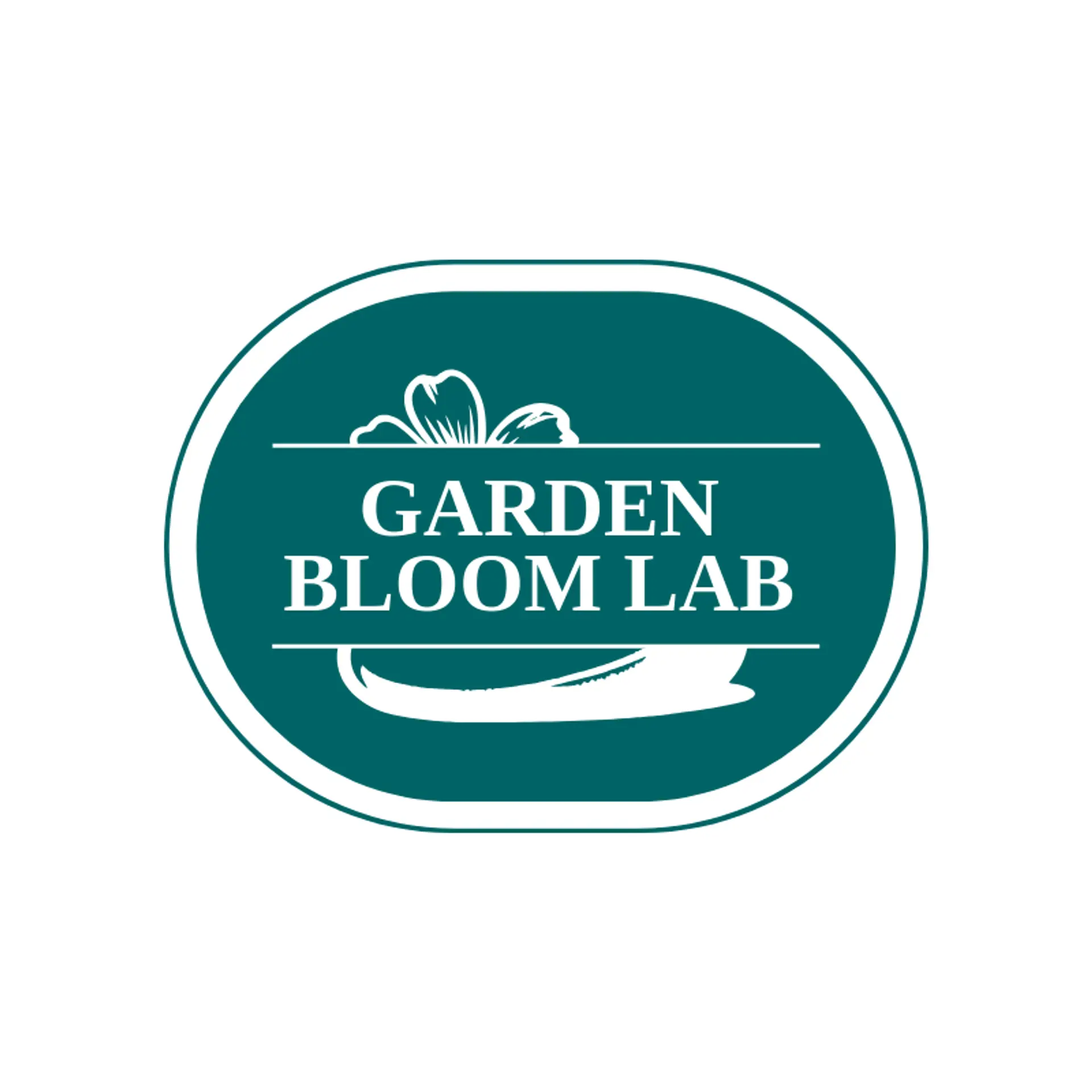 Garden Bloom Lab logo for landscape