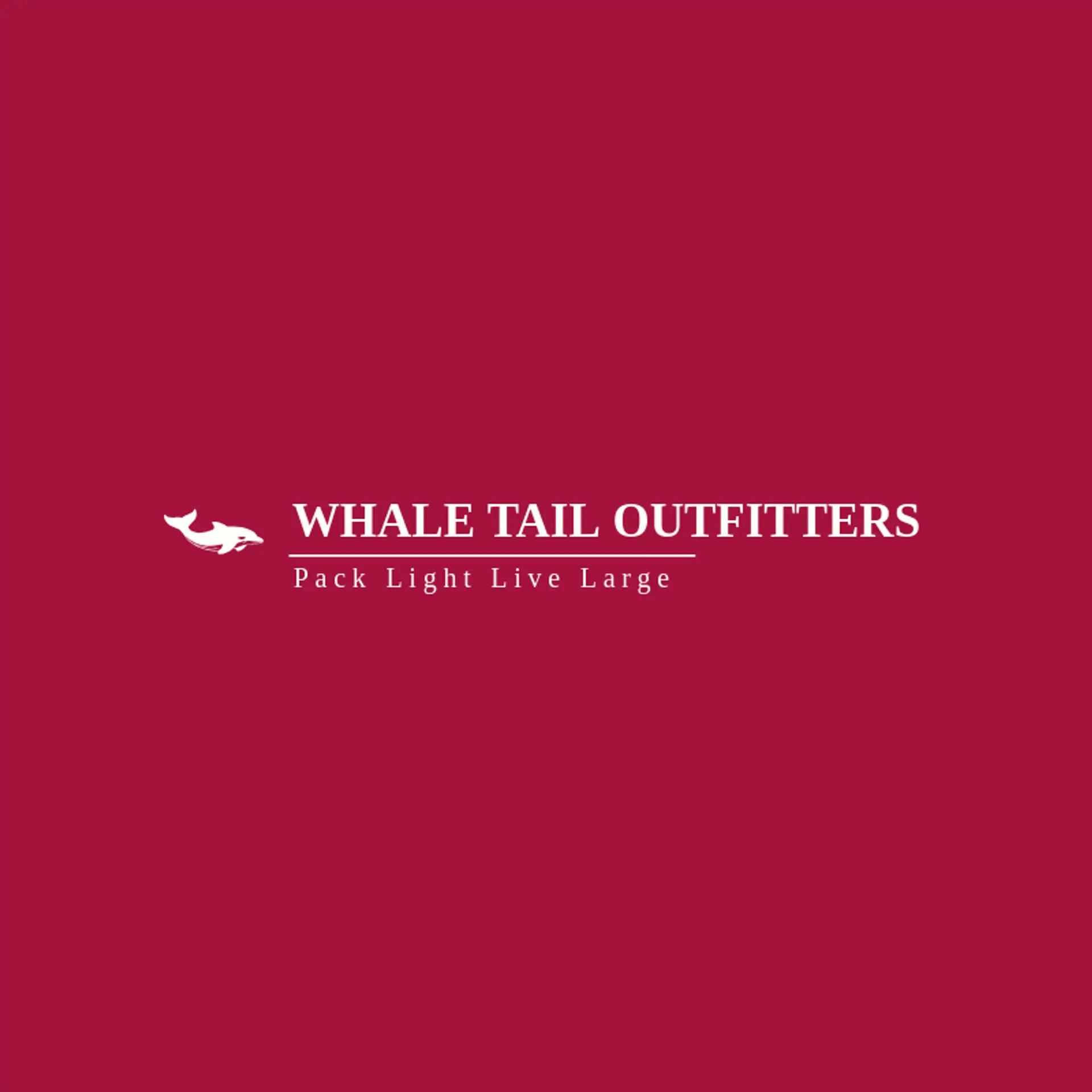 Whale Tail Outfitters logo for orca
