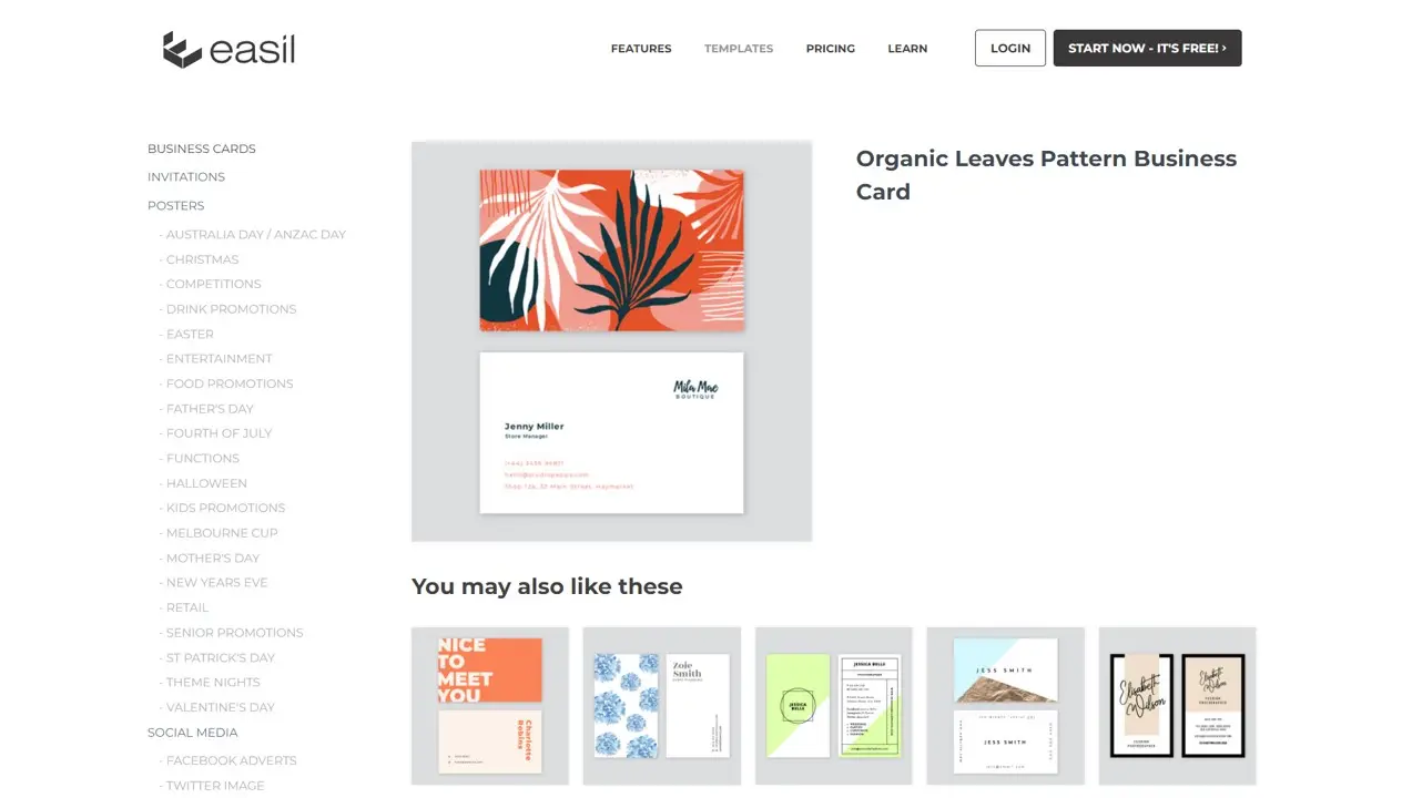 business card designs