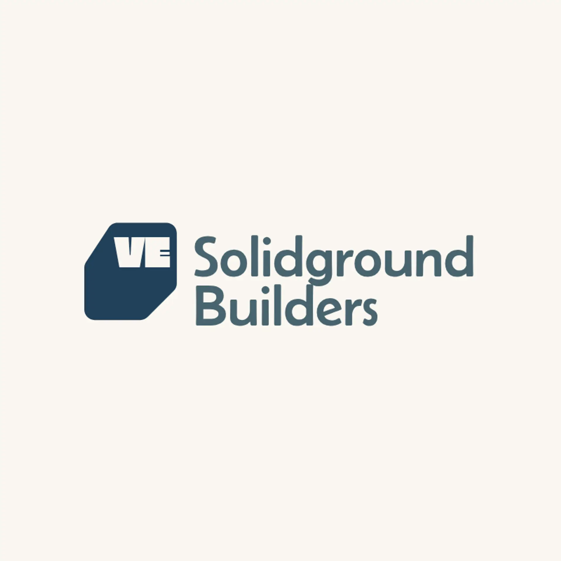 SolidGround Builders logo for general construction
