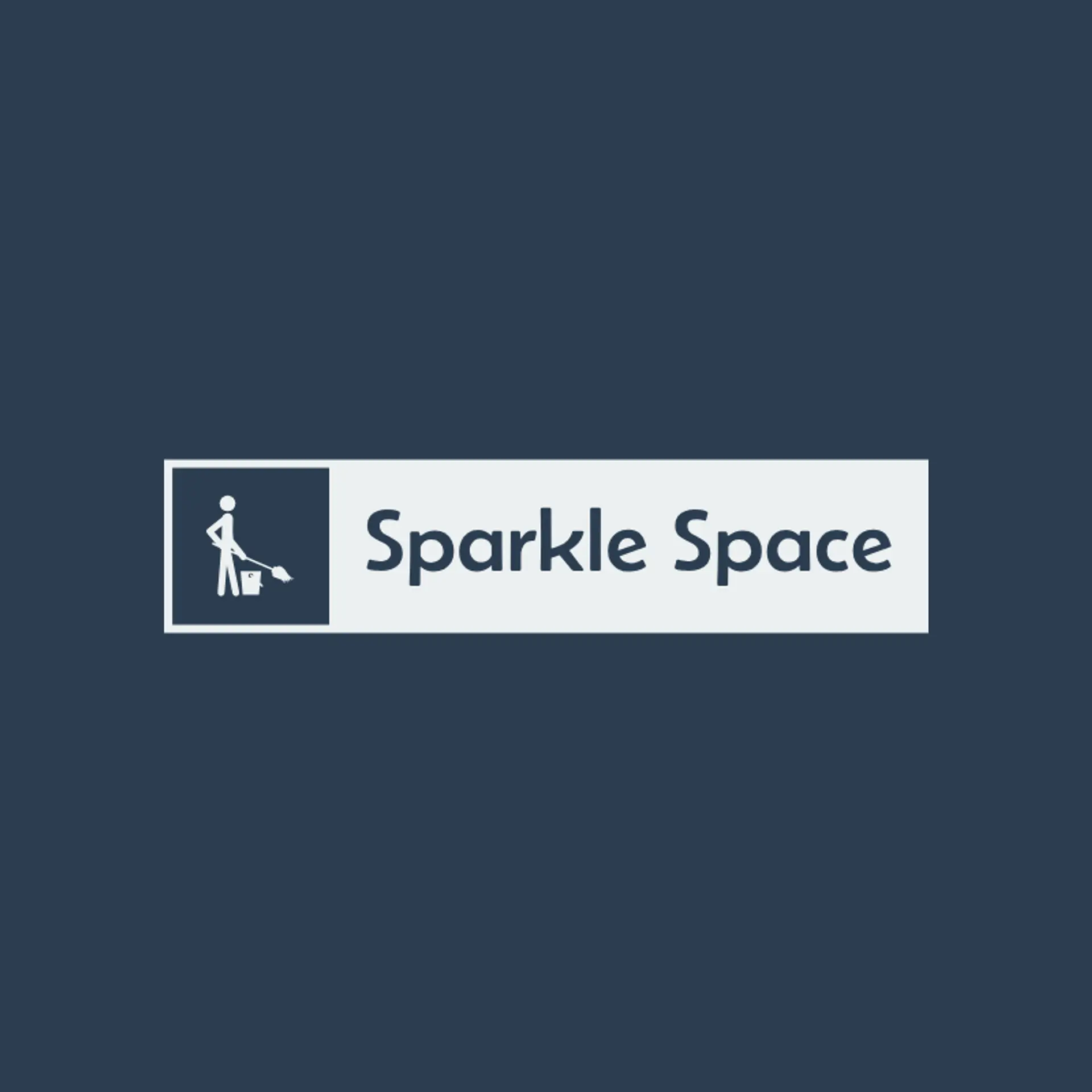 Sparkle Space logo for cleaning