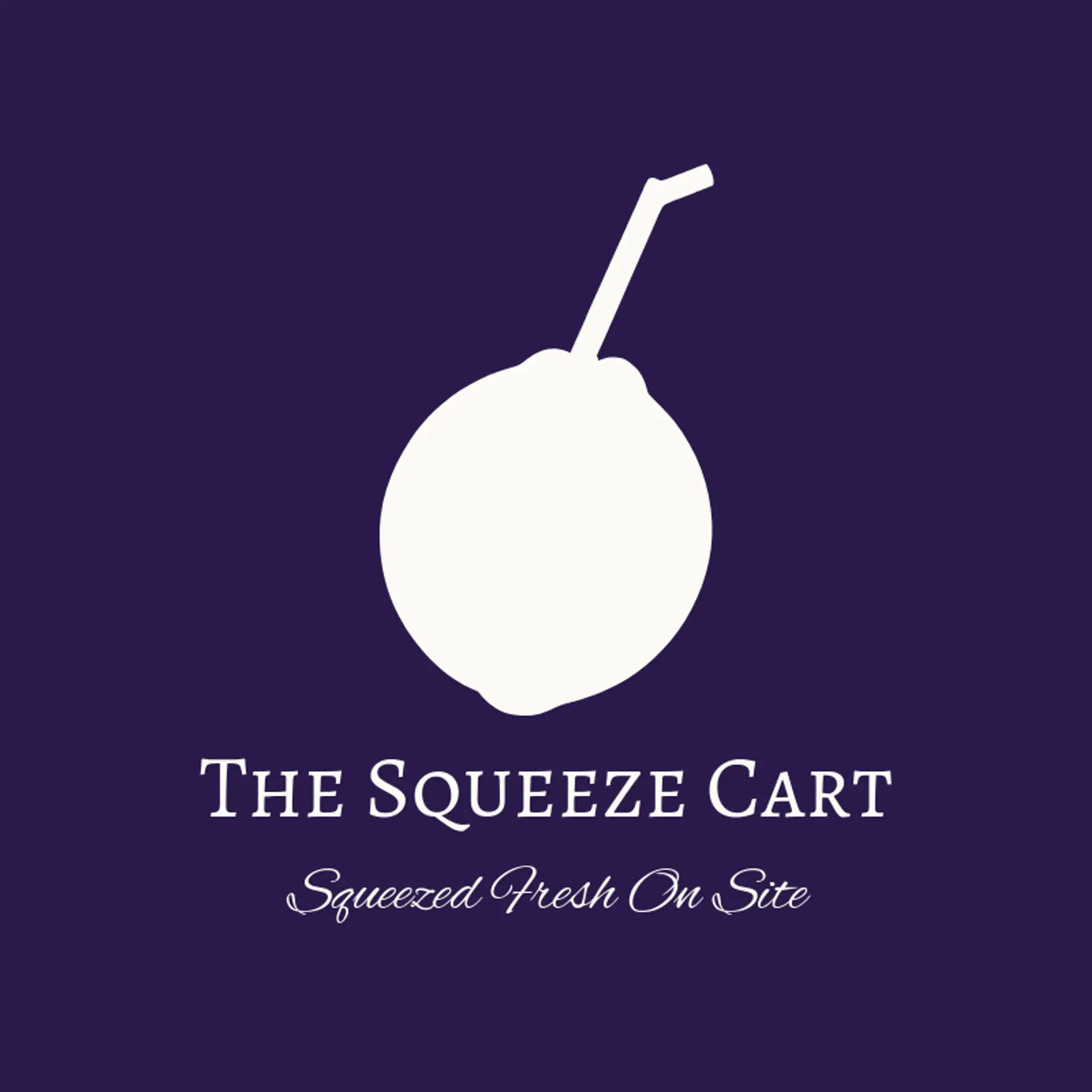The Squeeze Cart logo for lemonade
