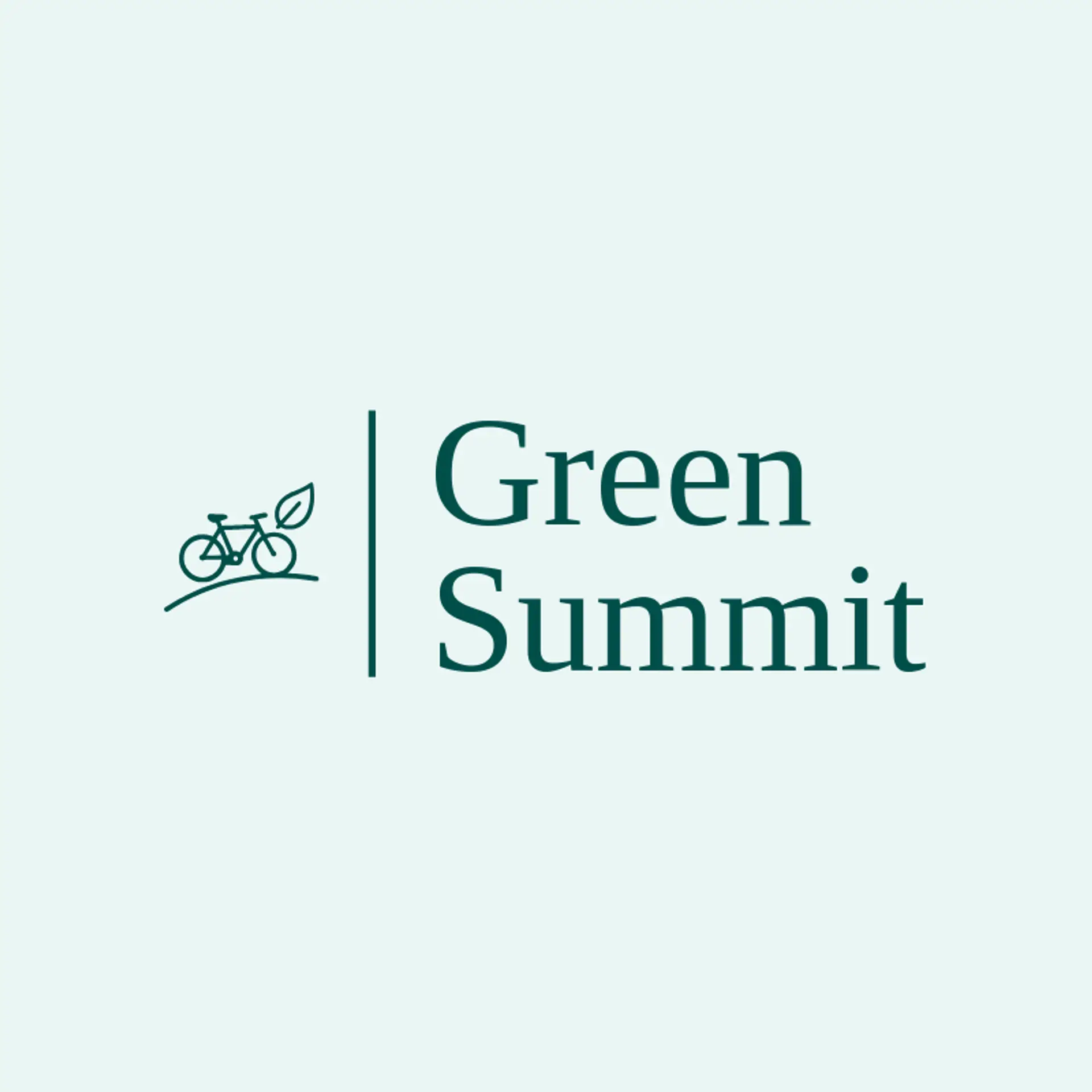 Green Summit logo for bike