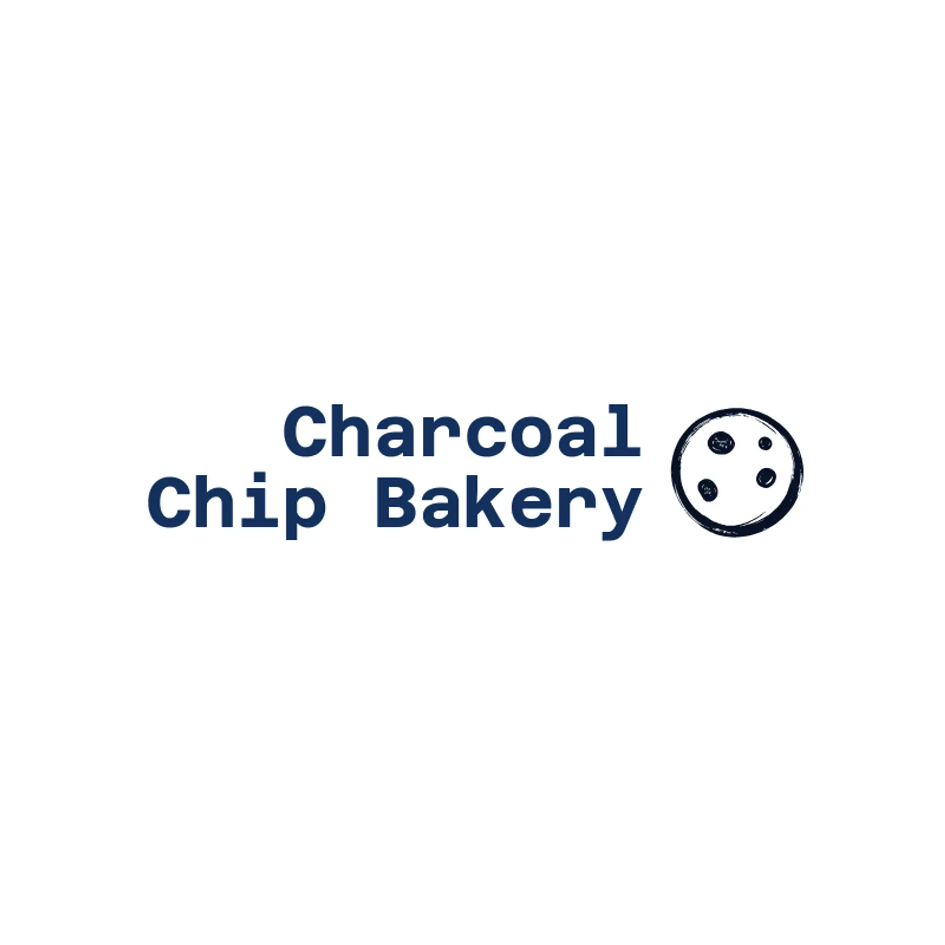 Charcoal Chip Bakery logo for cookie