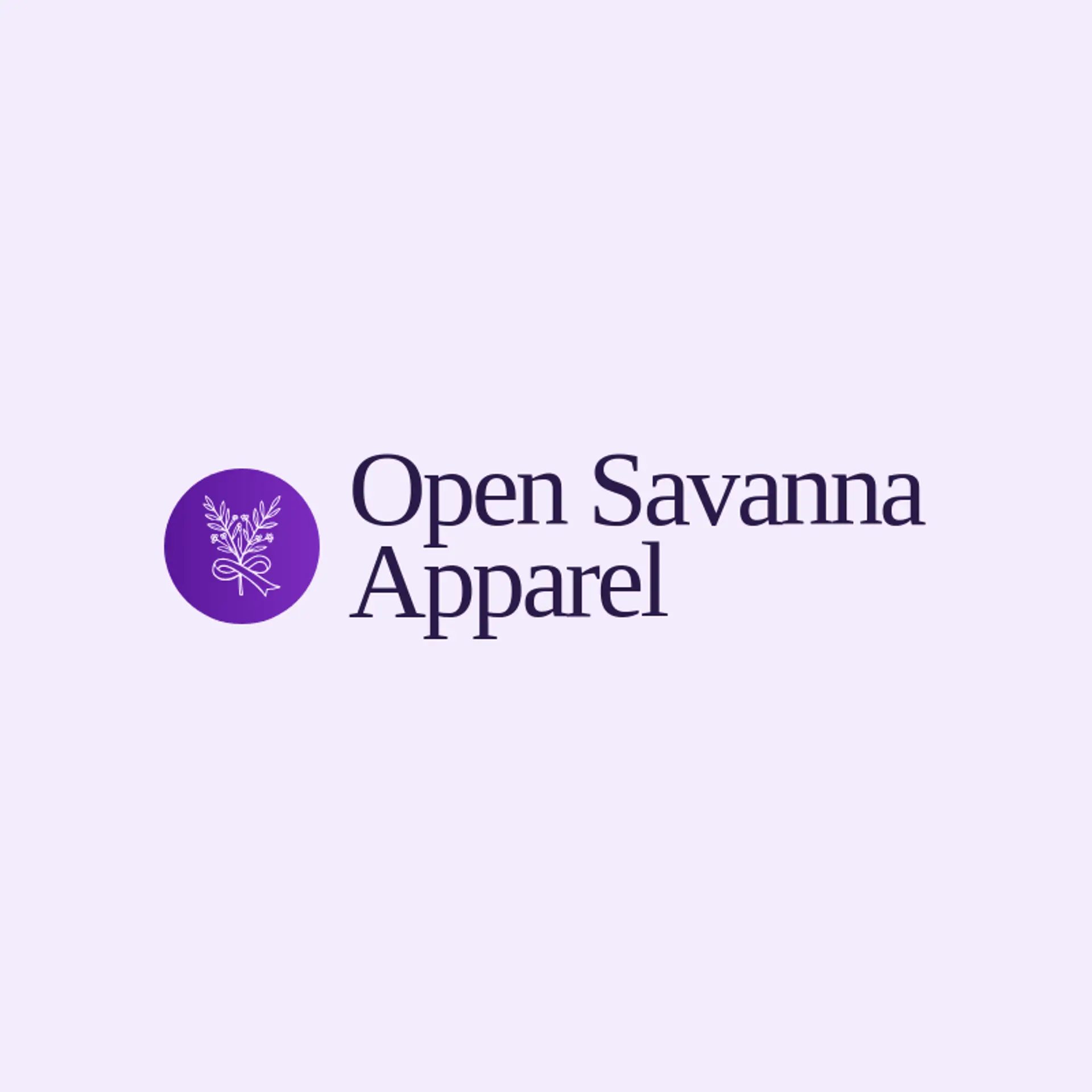 Open Savanna Apparel logo for african