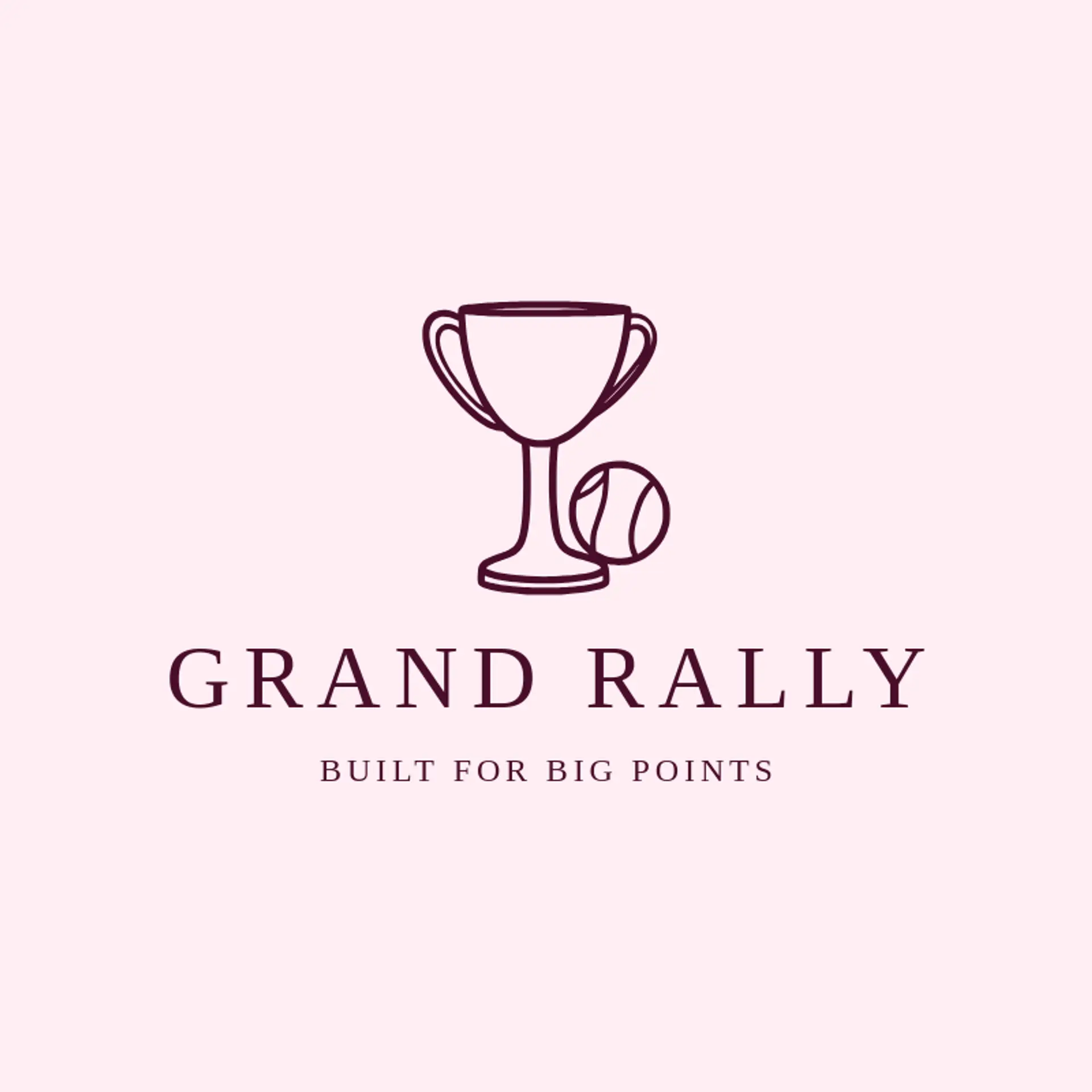 Grand Rally logo for tennis