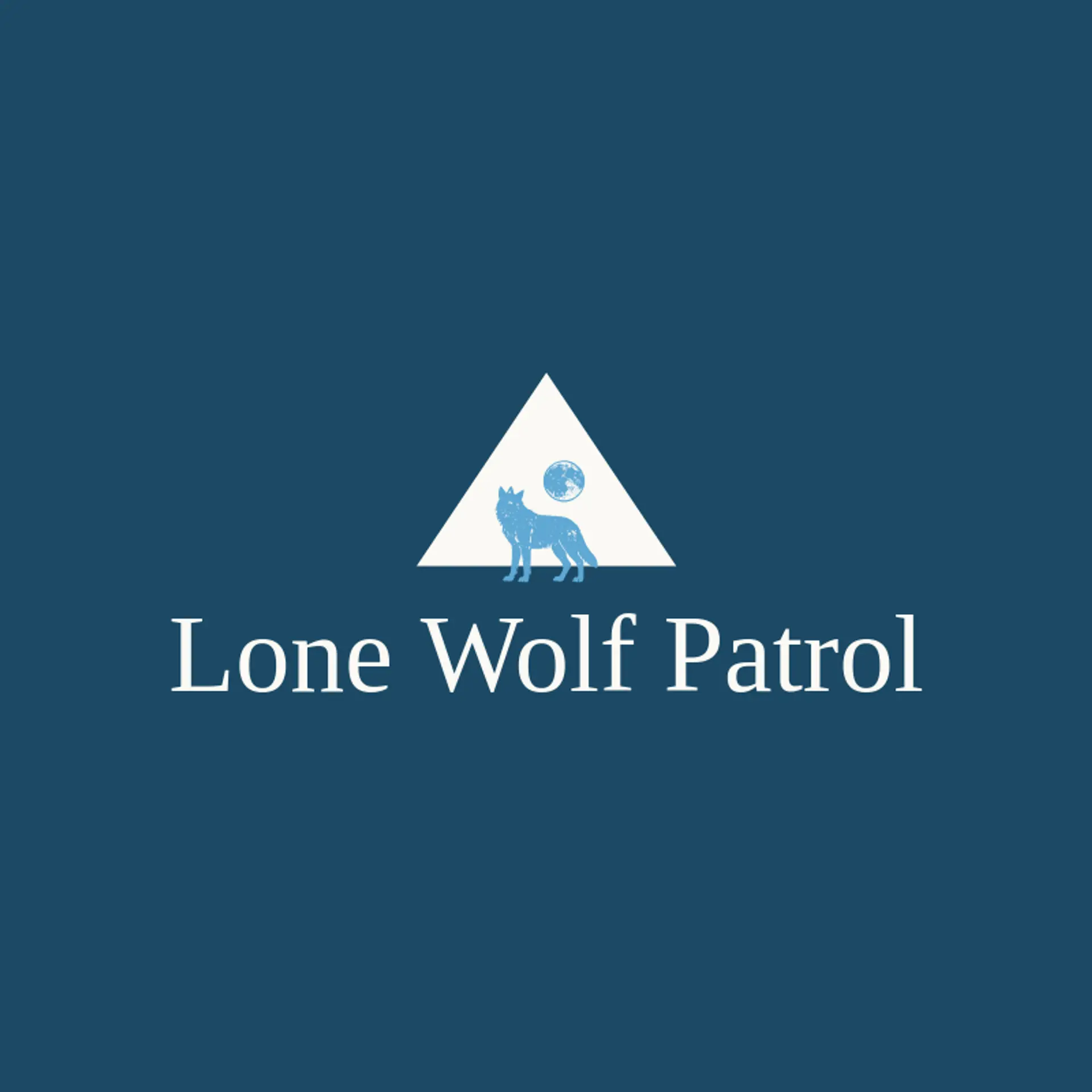 Lone Wolf Patrol logo for ranger