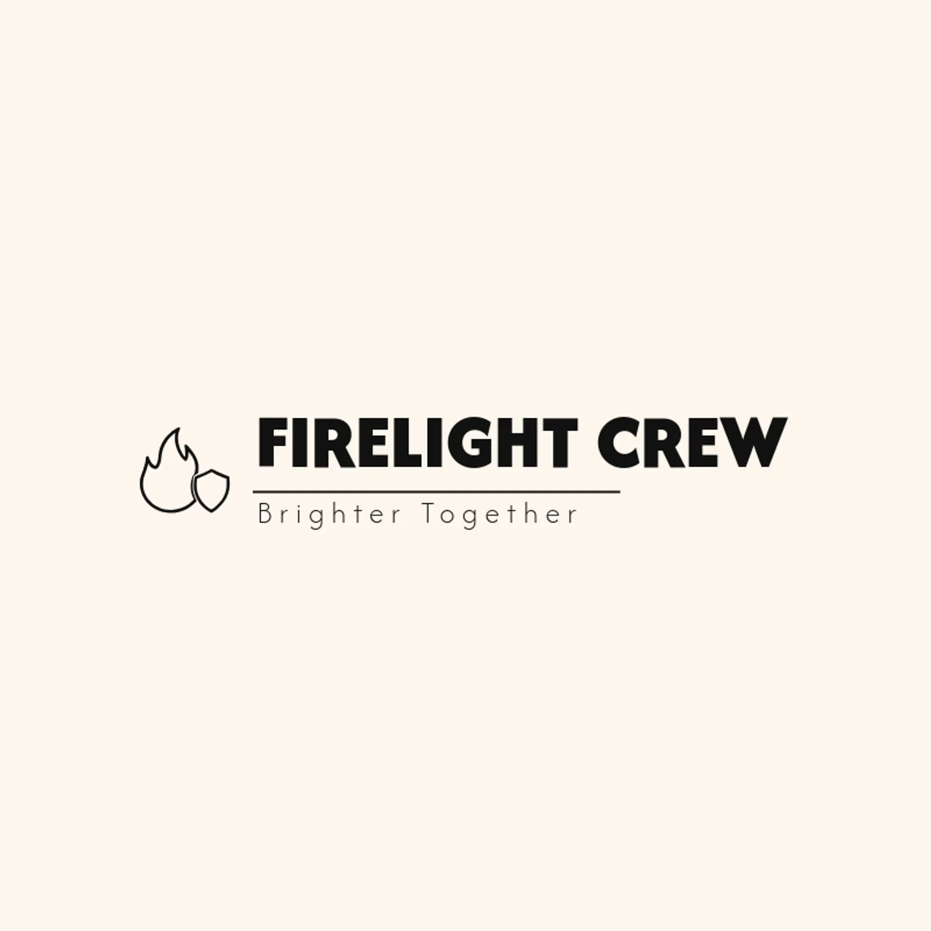Firelight Crew logo for firefighter