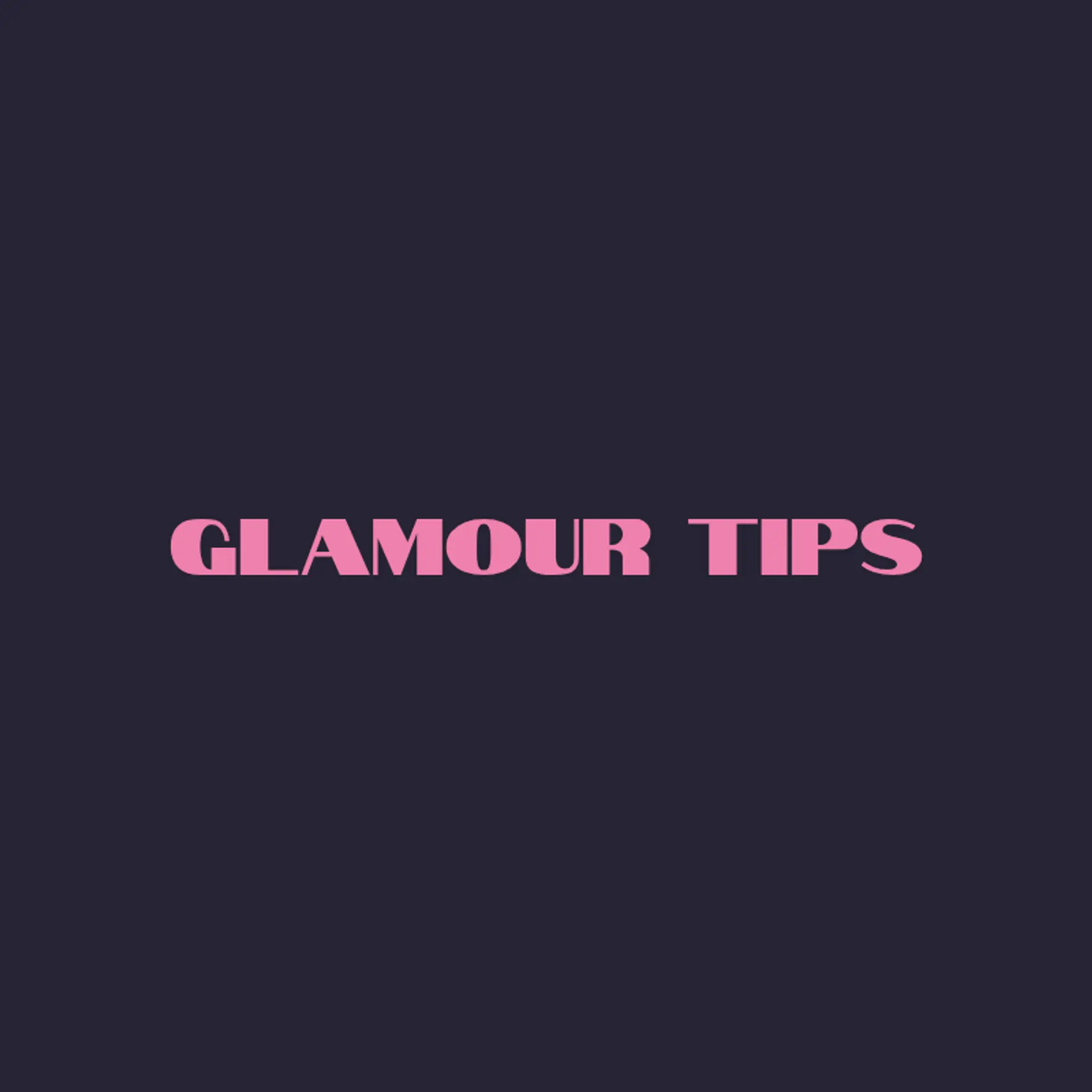Glamour Tips logo for nail salon