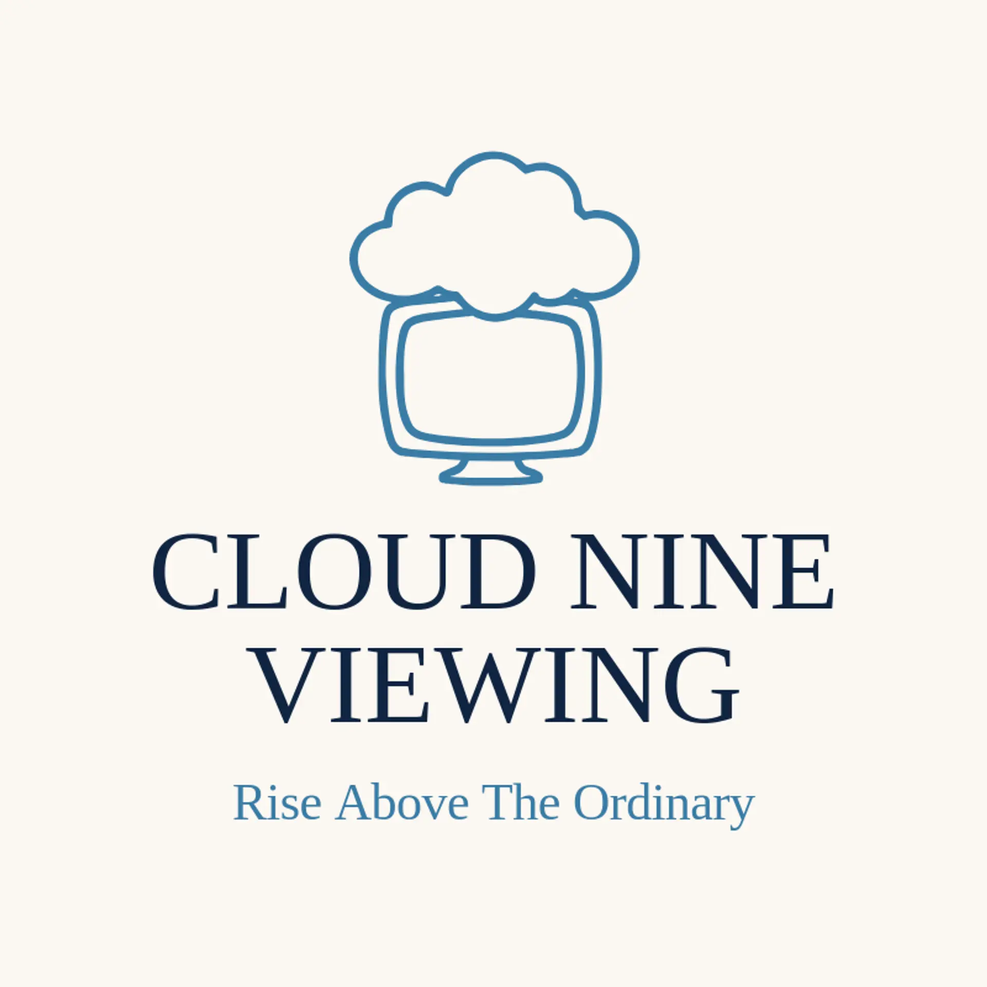 Cloud Nine Viewing logo for television