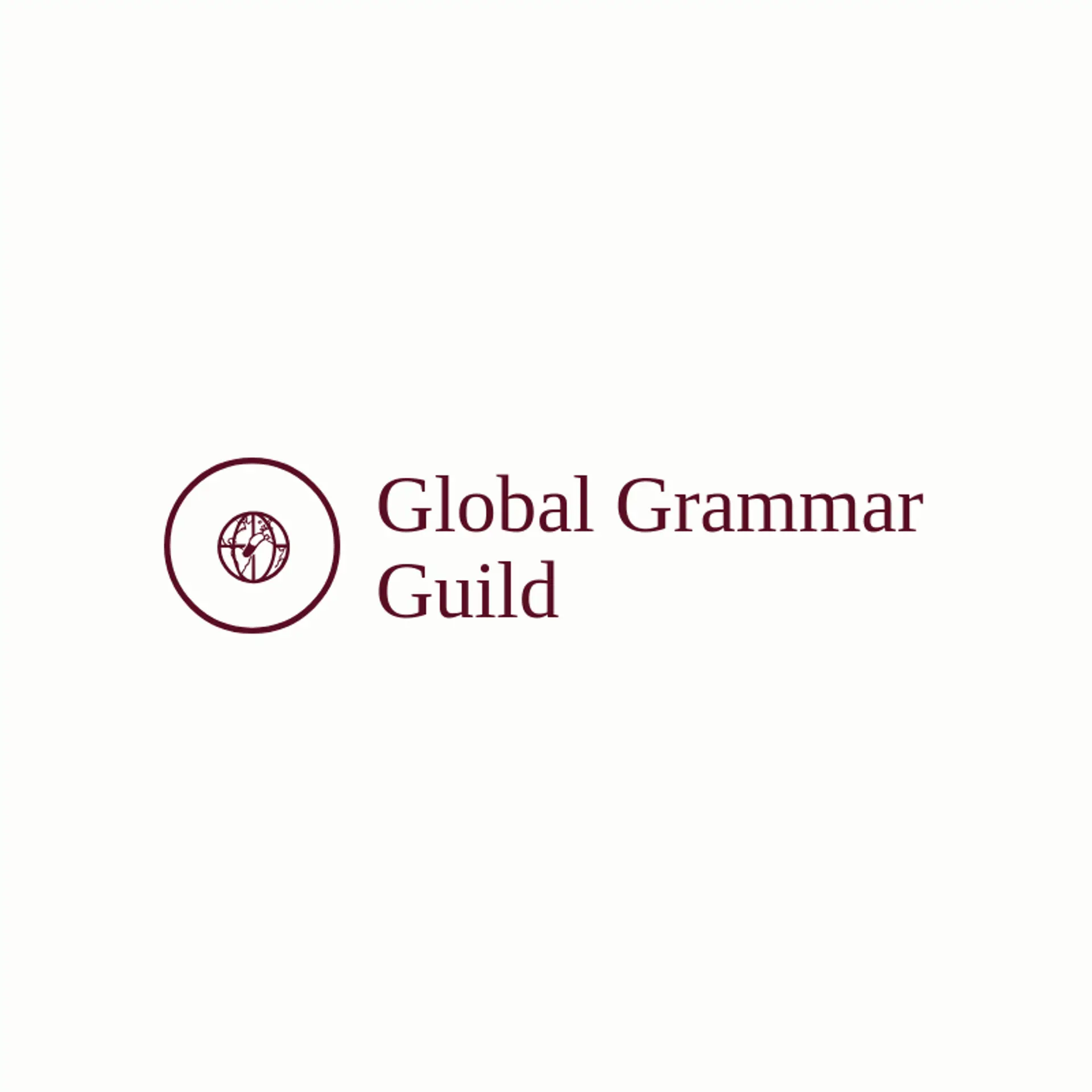 Global Grammar Guild logo for language