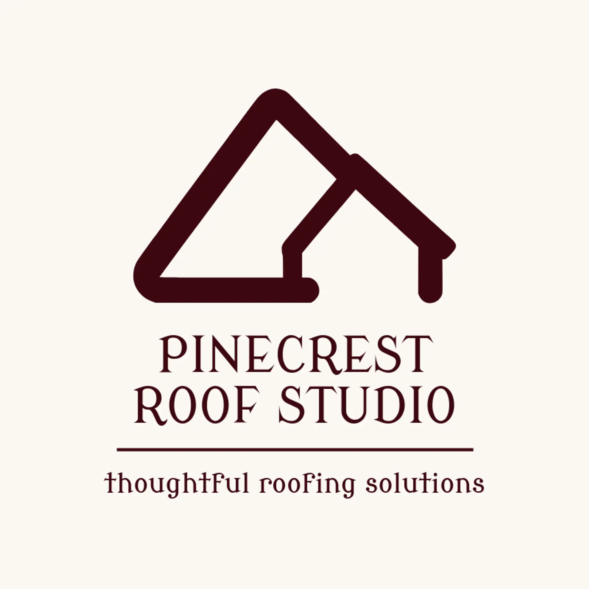 Pinecrest Roof Studio logo for roofing