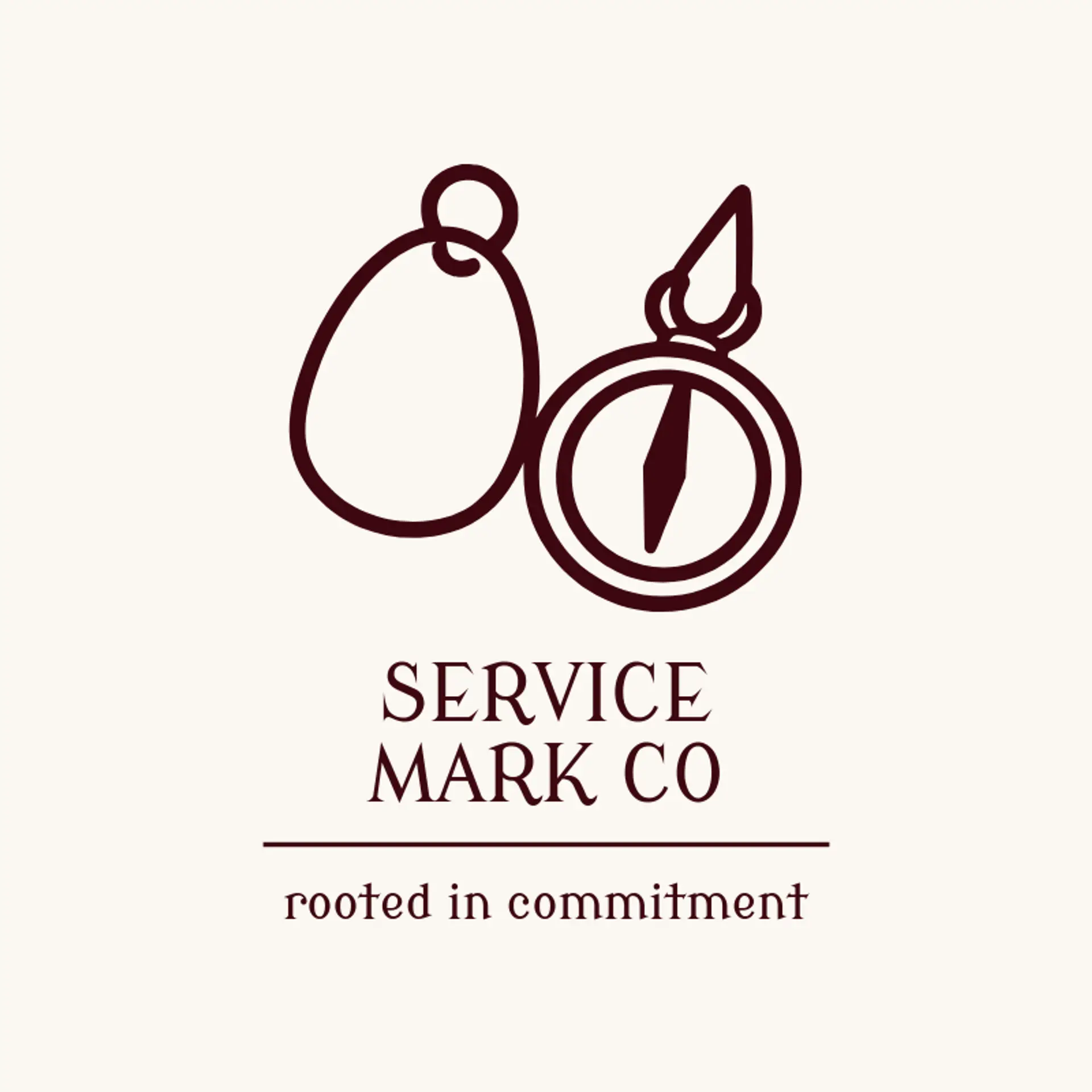 Service Mark Co logo for veteran owned