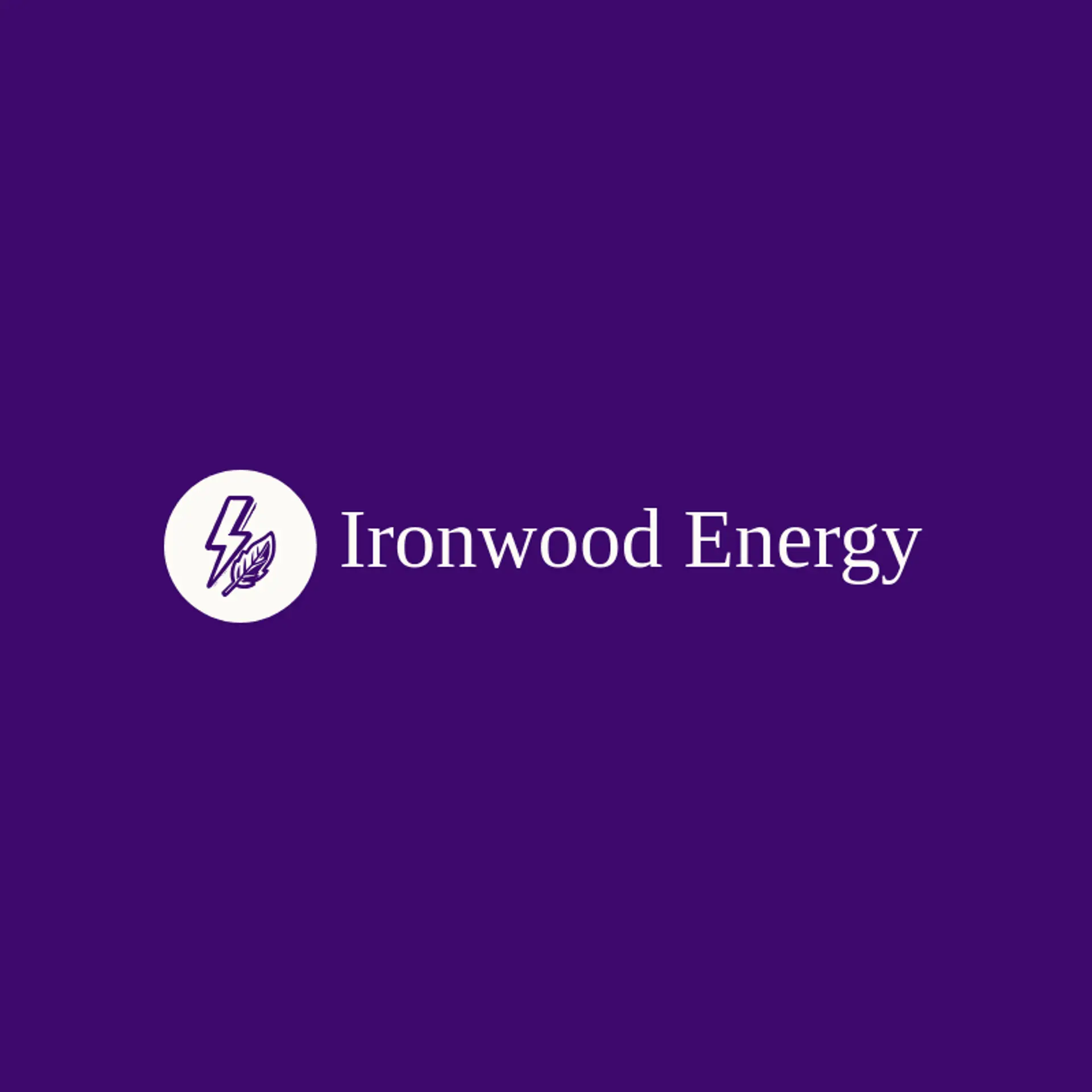 Ironwood Energy logo for electricity