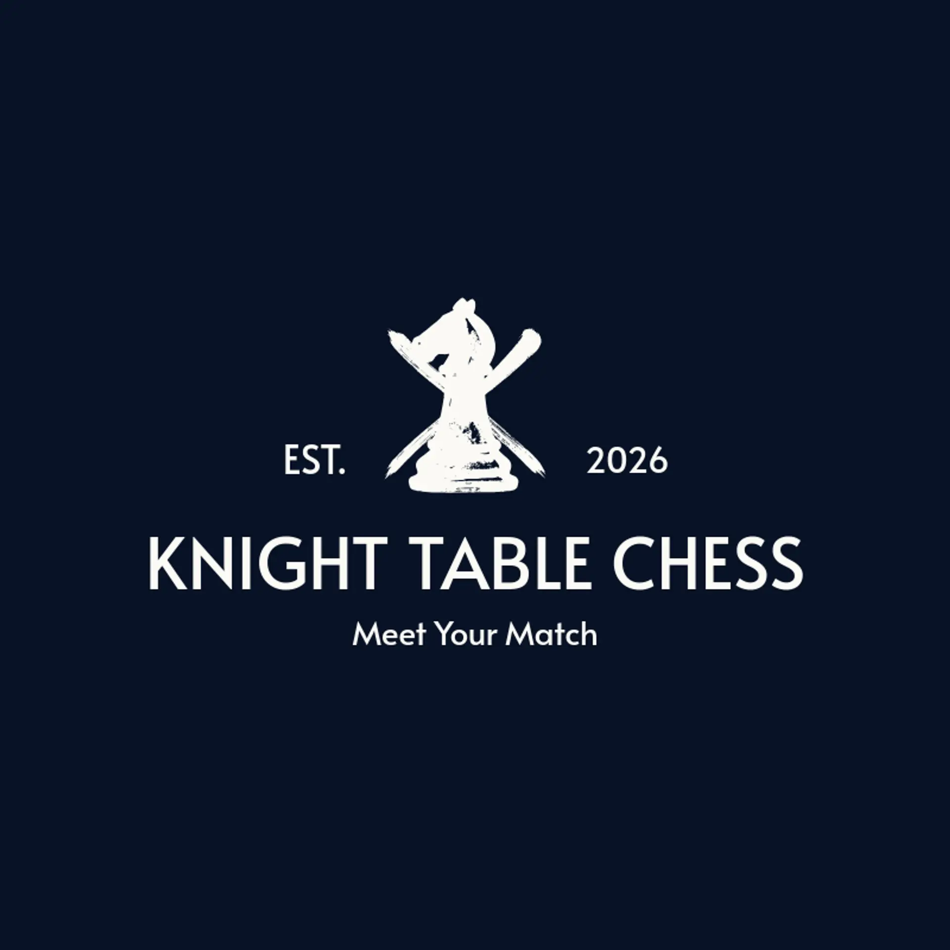 Knight Table Chess logo for chess