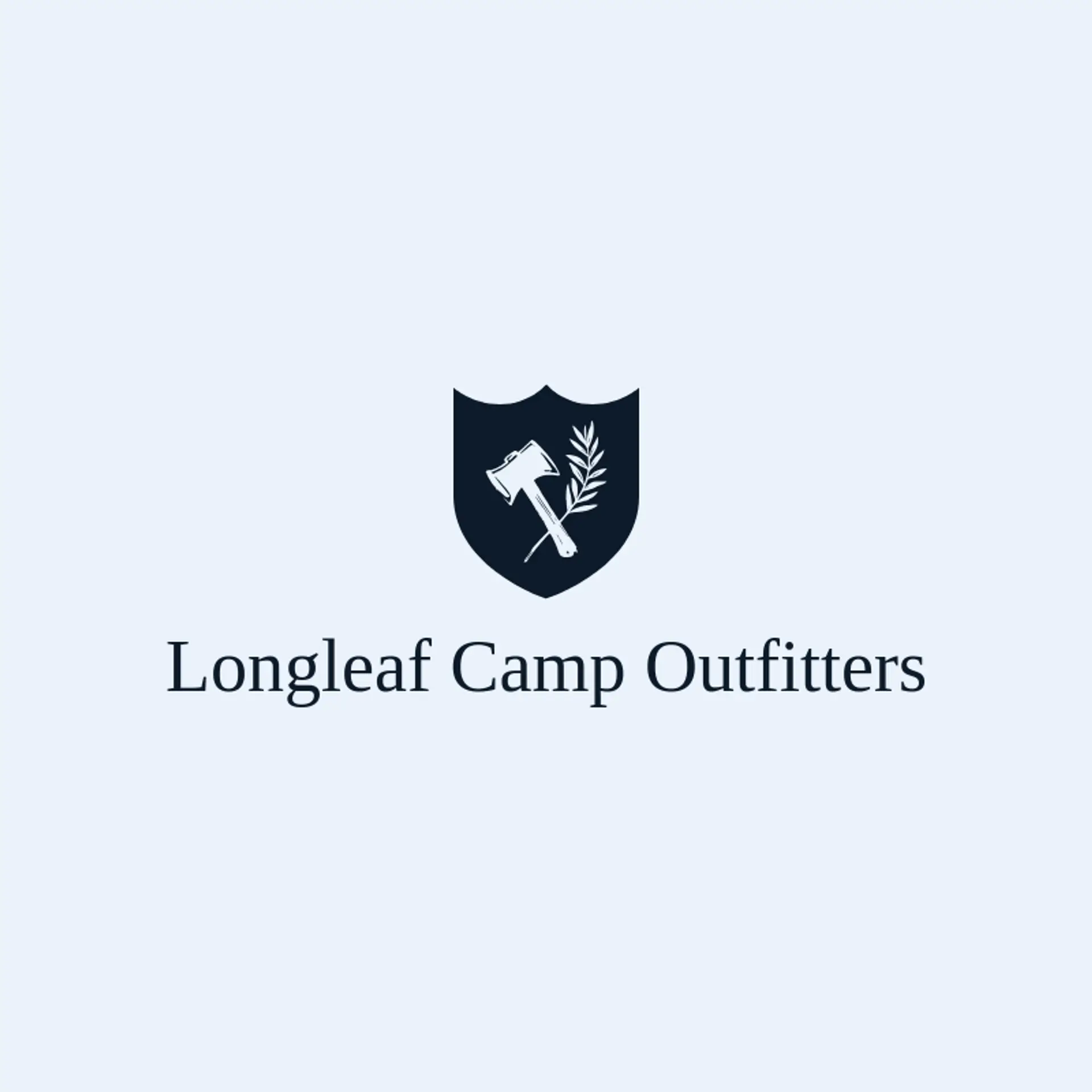 Longleaf Camp Outfitters logo for tomahawk