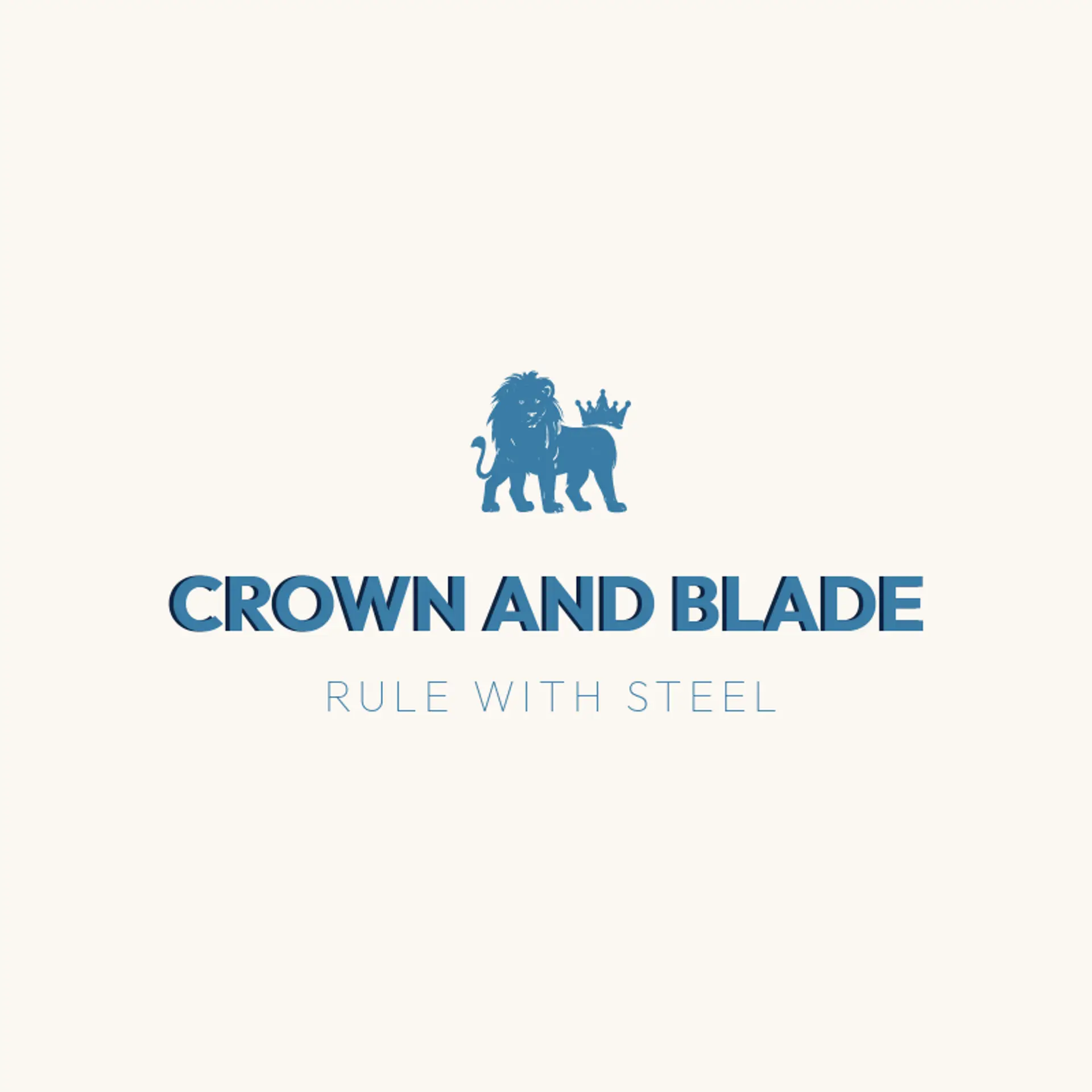 Crown and Blade logo for battle