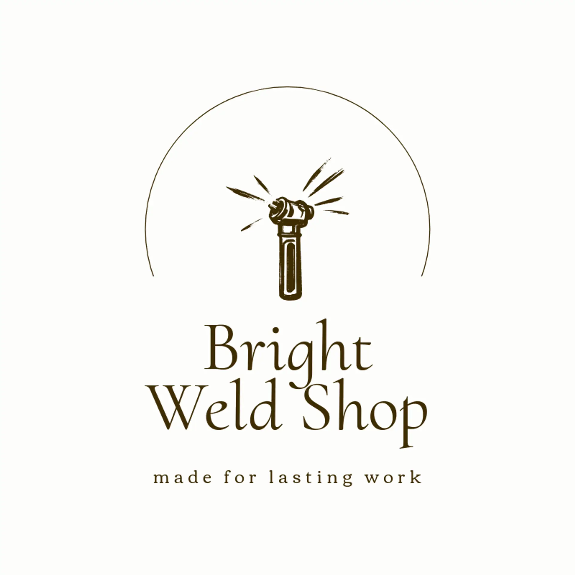 Bright Weld Shop logo for welding