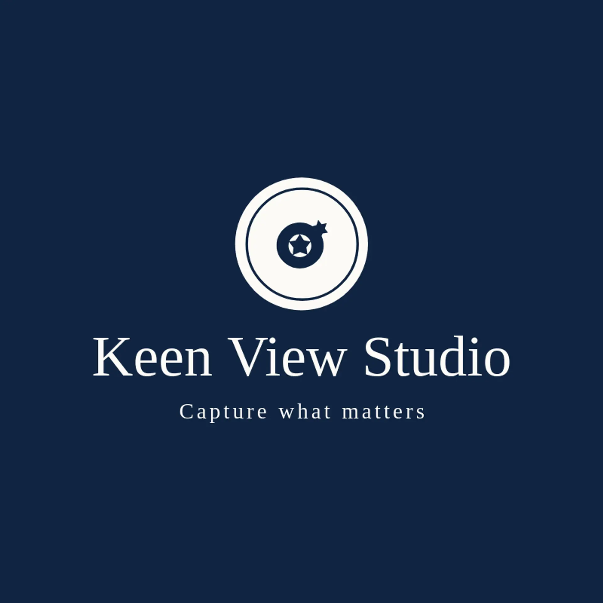 Keen View Studio logo for lens