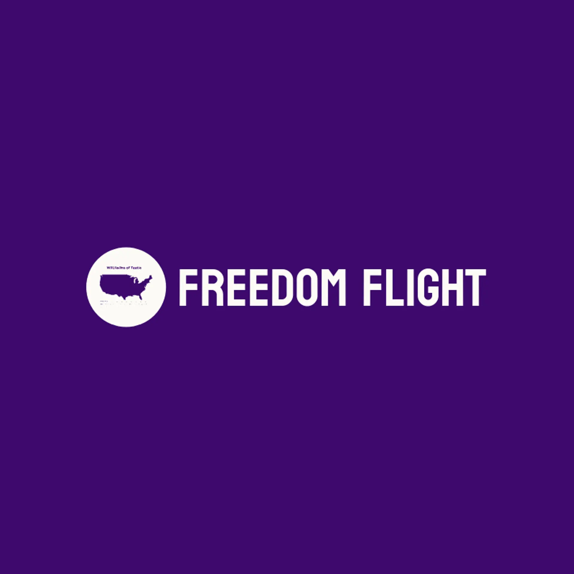 Freedom Flight logo for united states
