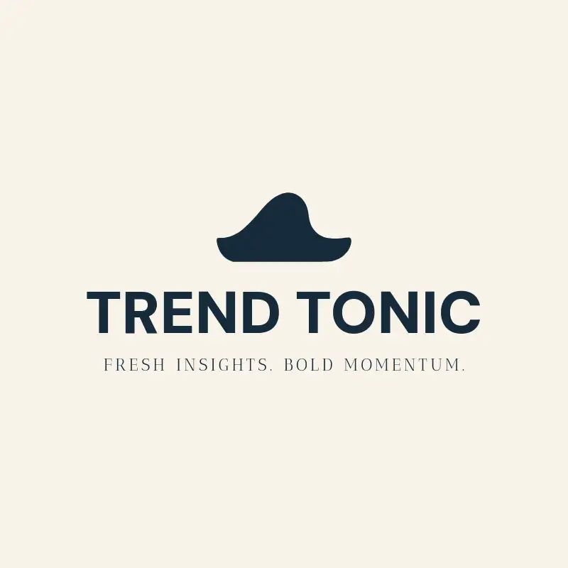 The TikTok name Trend Tonic as a branded logo with a single color icon