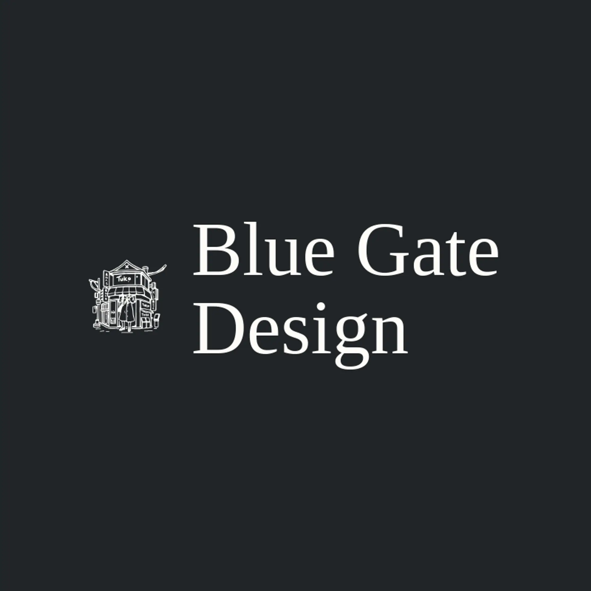 Blue Gate Design logo for tokyo