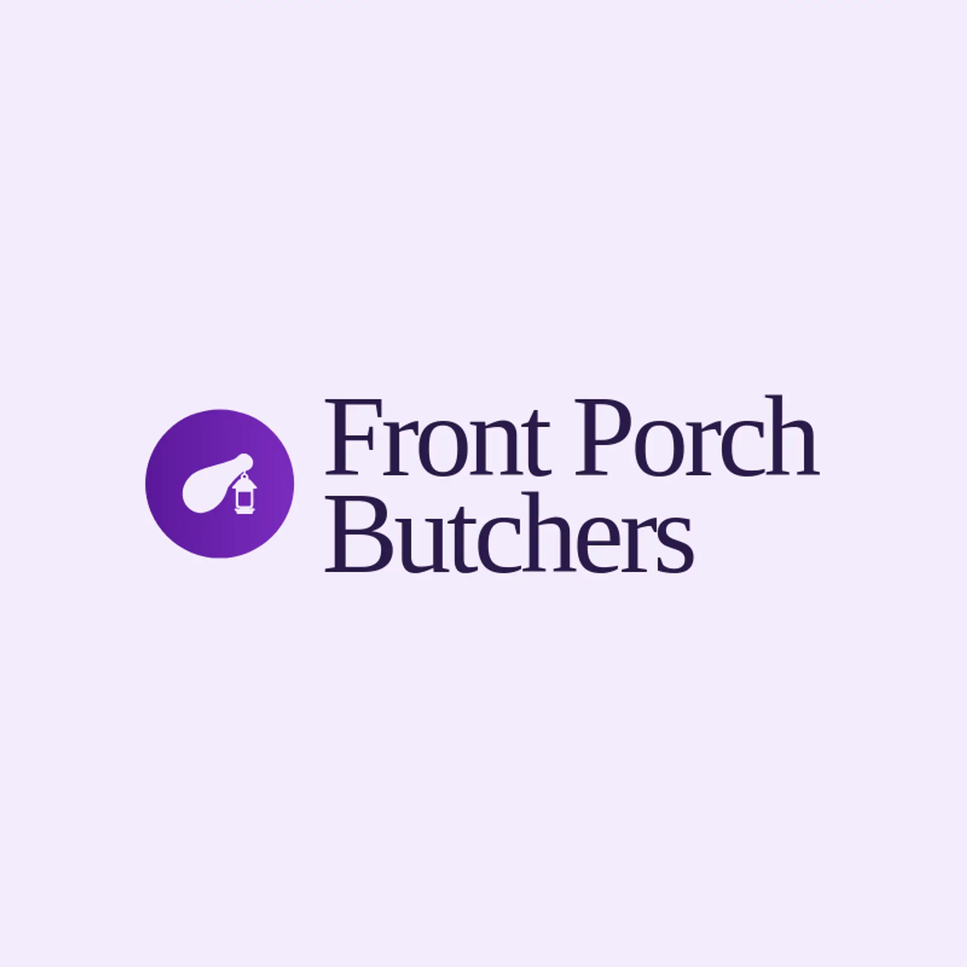 Front Porch Butchers logo for beef