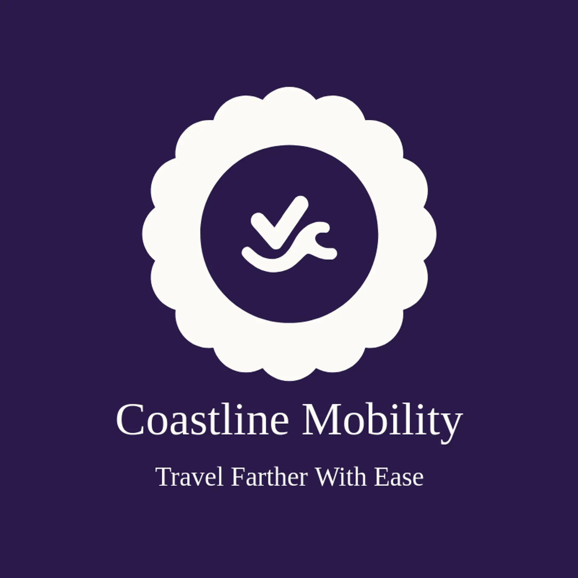 Coastline Mobility logo for visa