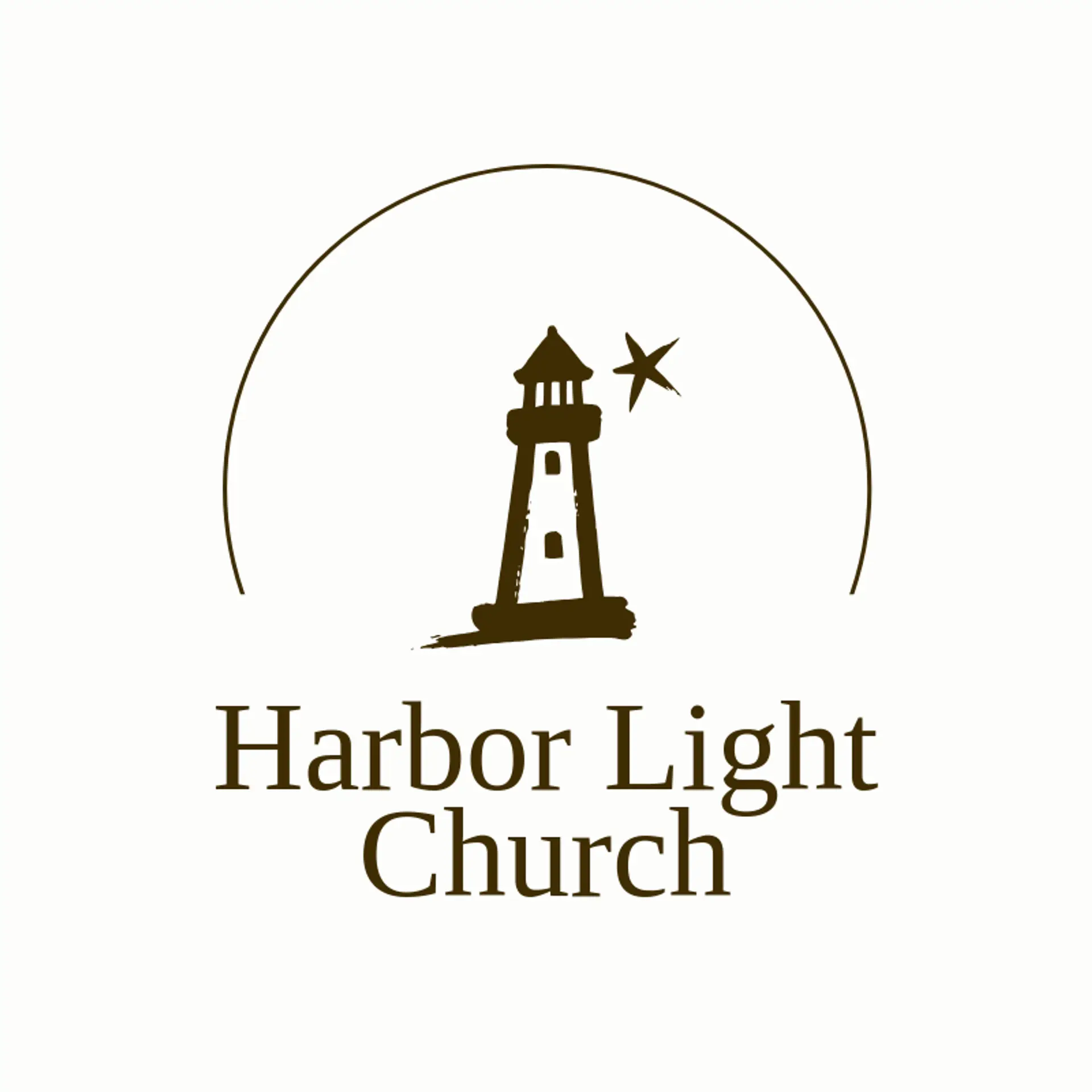 Harbor Light Church logo for faith