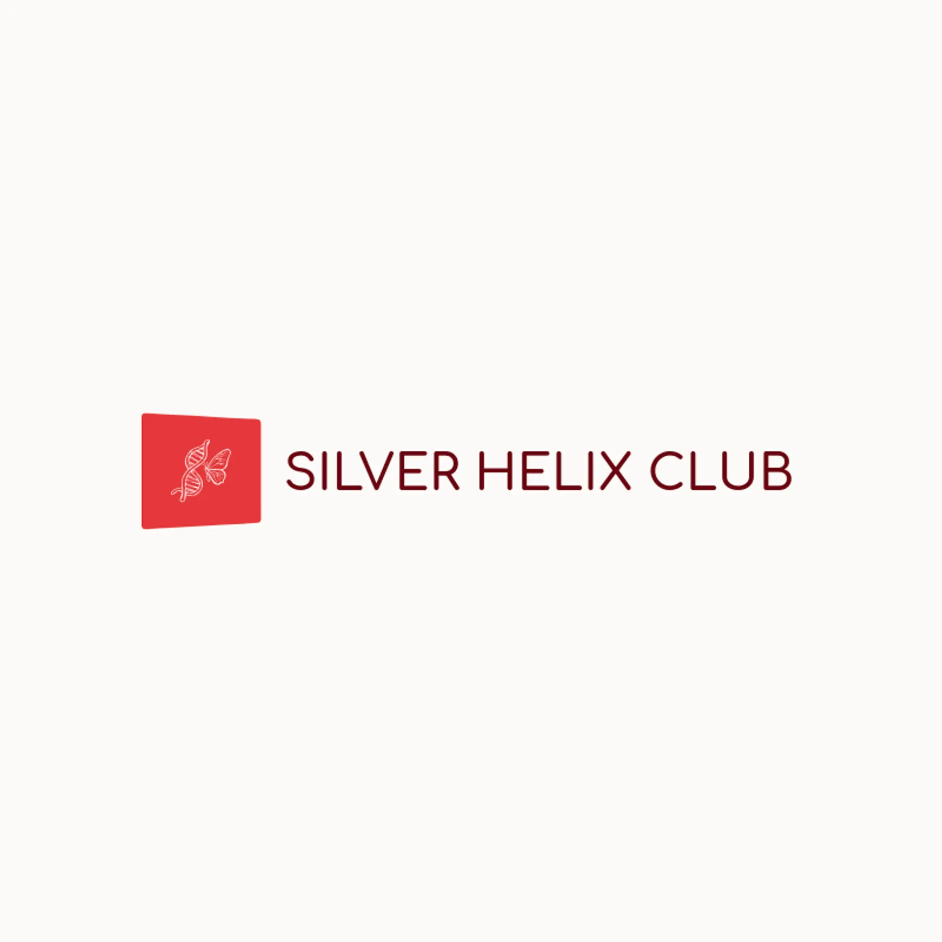 Silver Helix Club logo for biology