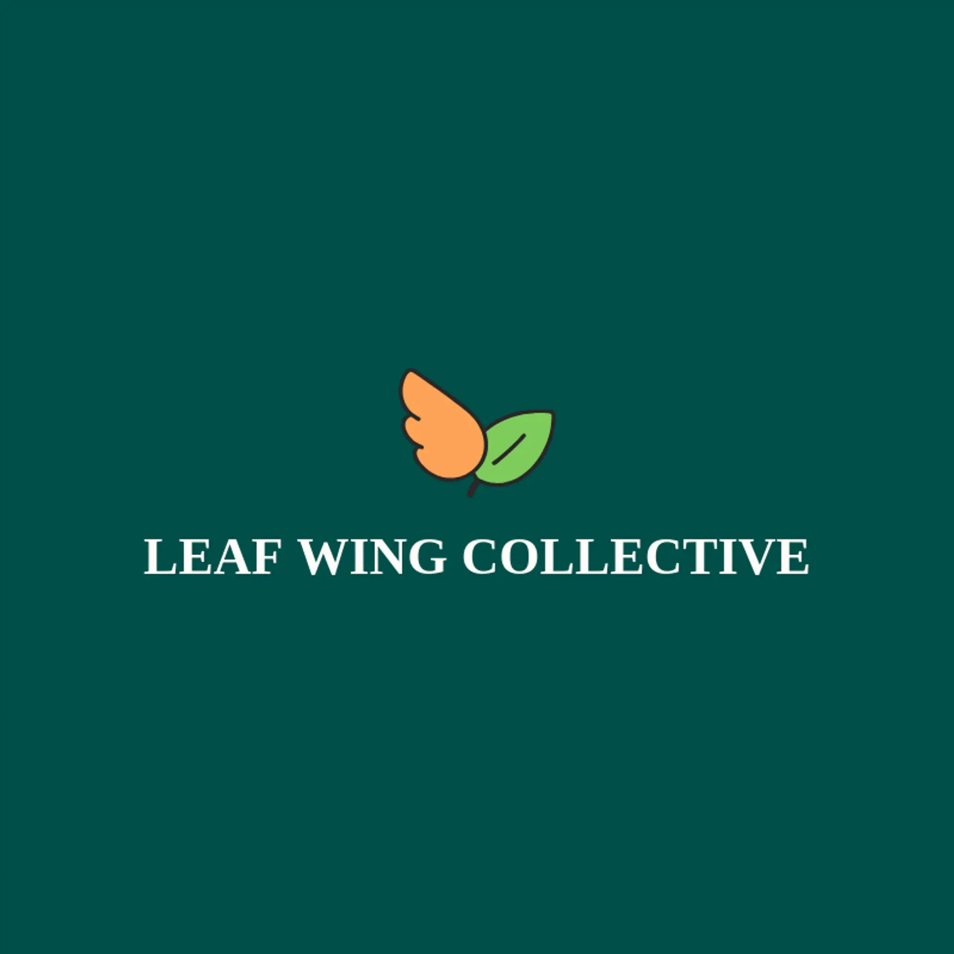 Leaf Wing Collective logo for wing