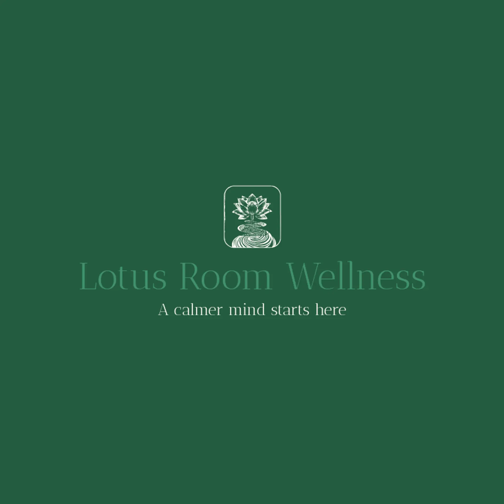 Lotus Room Wellness logo for mental health