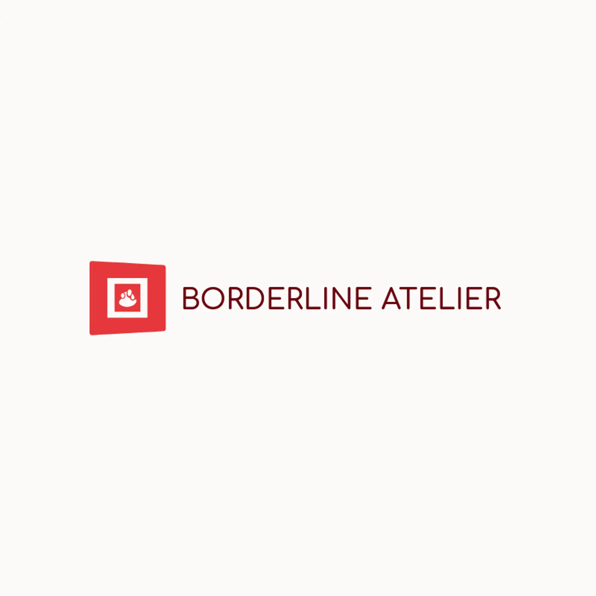 Borderline Atelier logo for frame