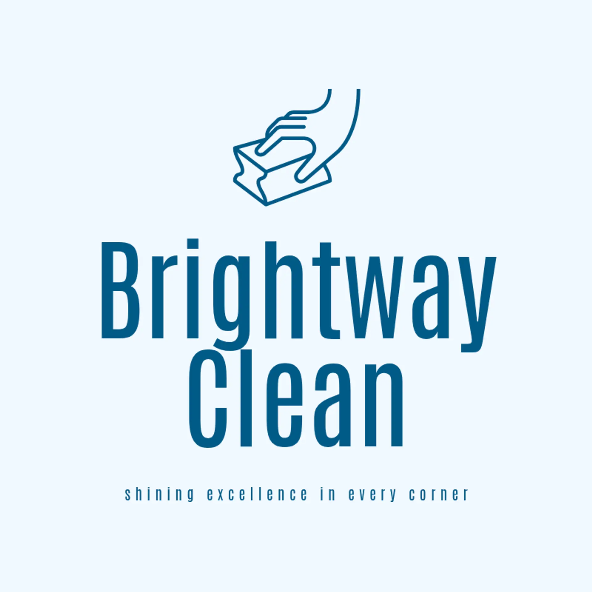 BrightWay Clean logo for commercial cleaning