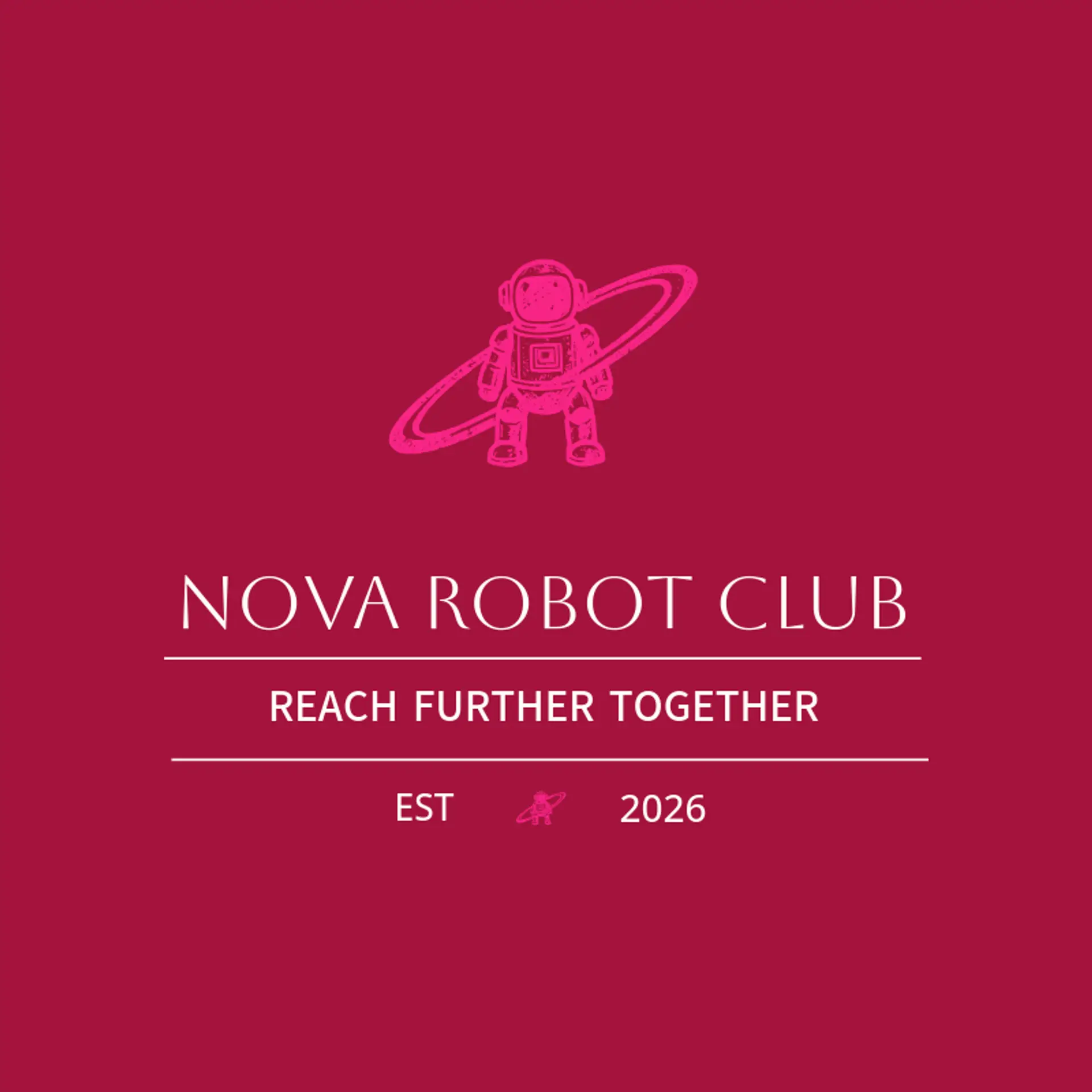 Nova Robot Club logo for robot