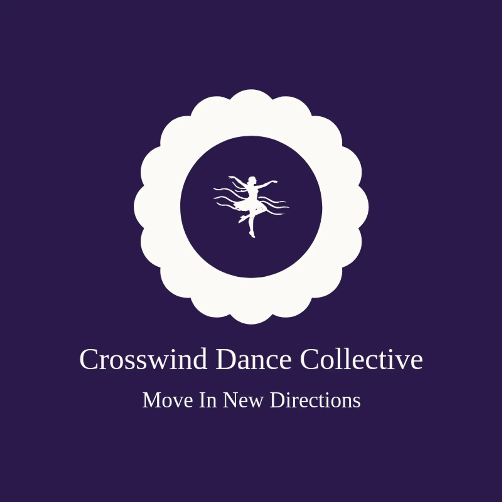Crosswind Dance Collective logo for dance studio