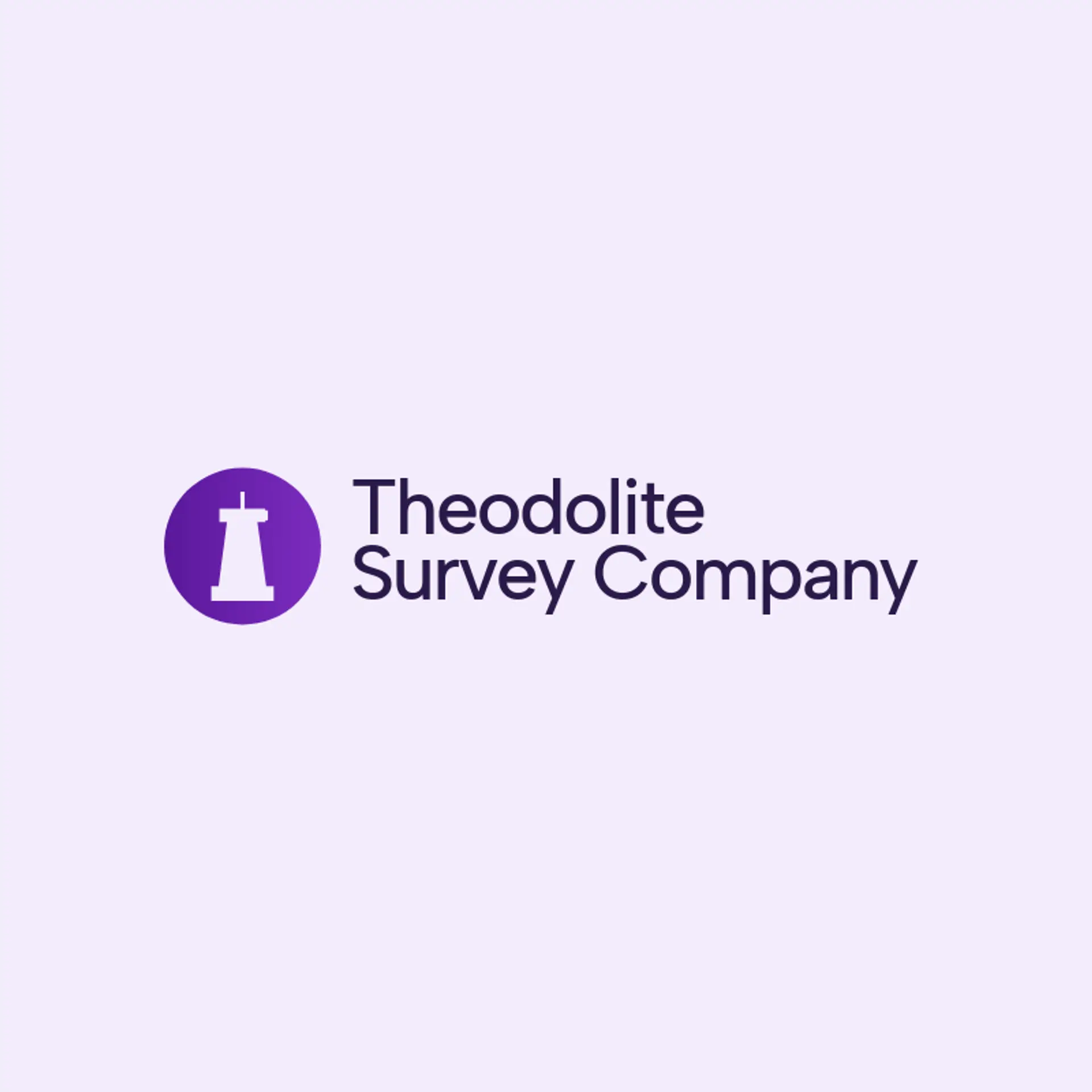 Theodolite Survey Company logo for surveying