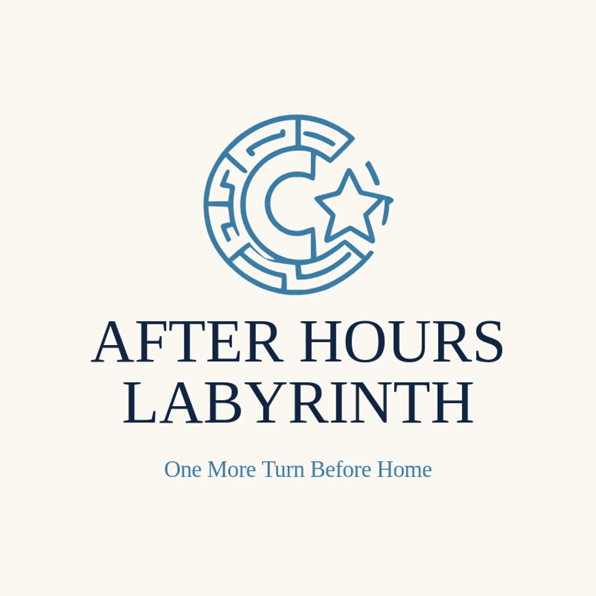 After Hours Labyrinth logo for maze