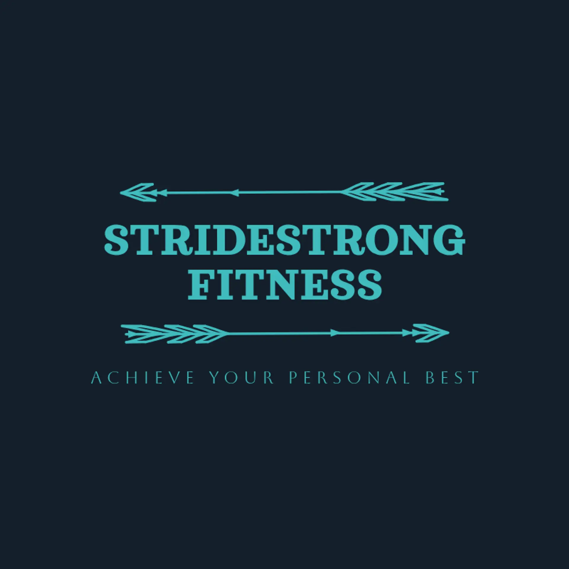 StrideStrong Fitness logo for personal training fitness