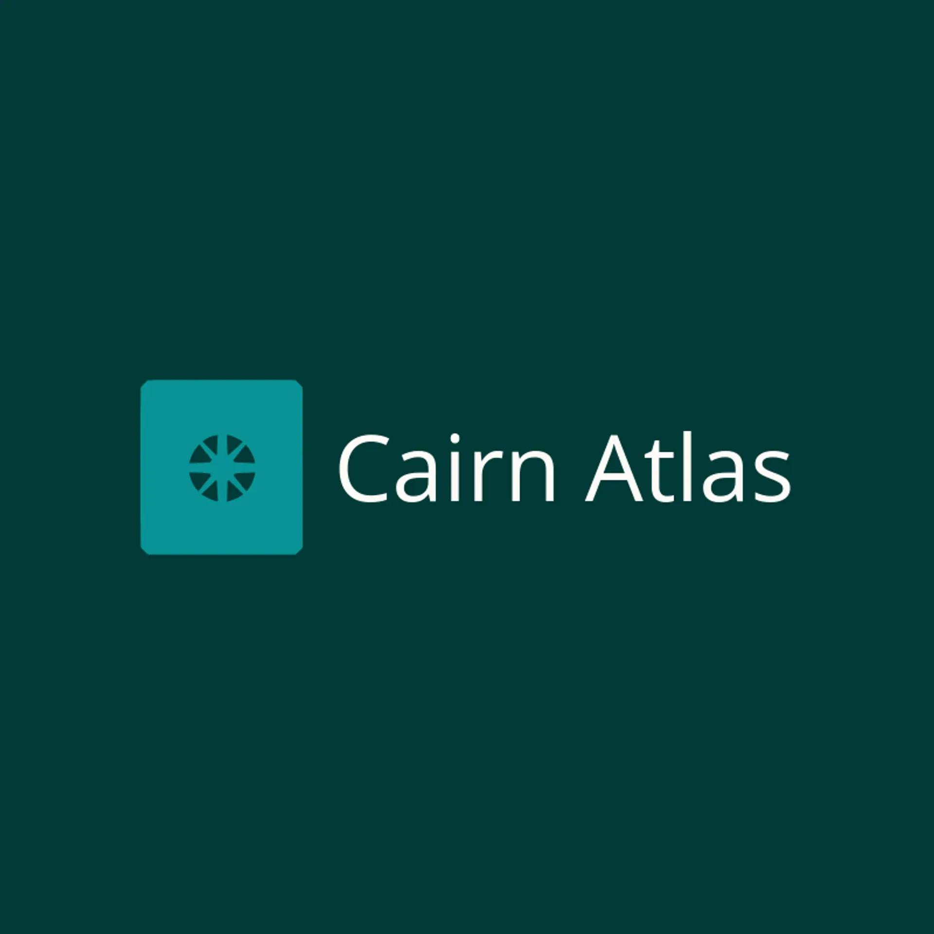 Cairn Atlas logo for stone