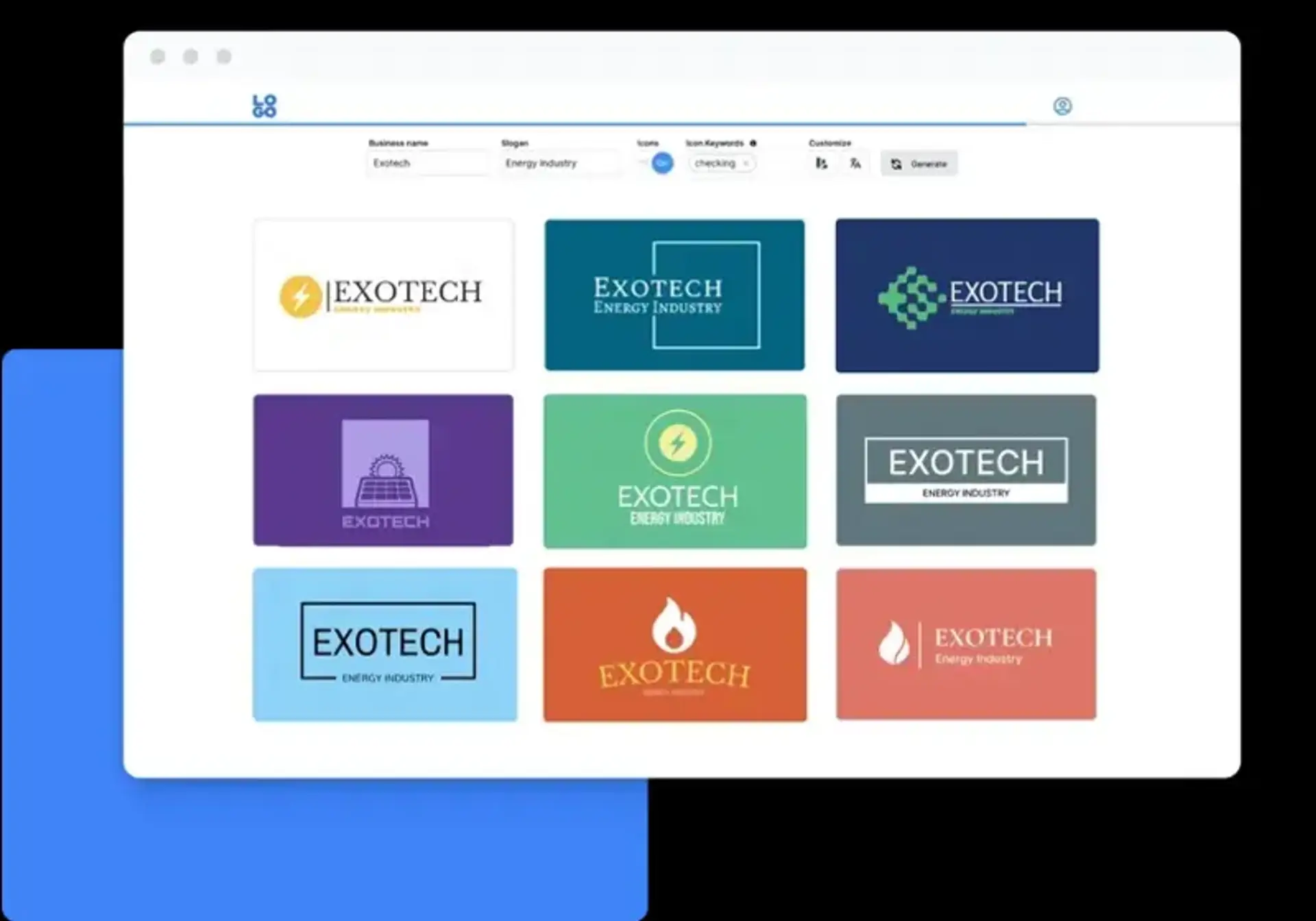 Step 1: Choose your logo design
