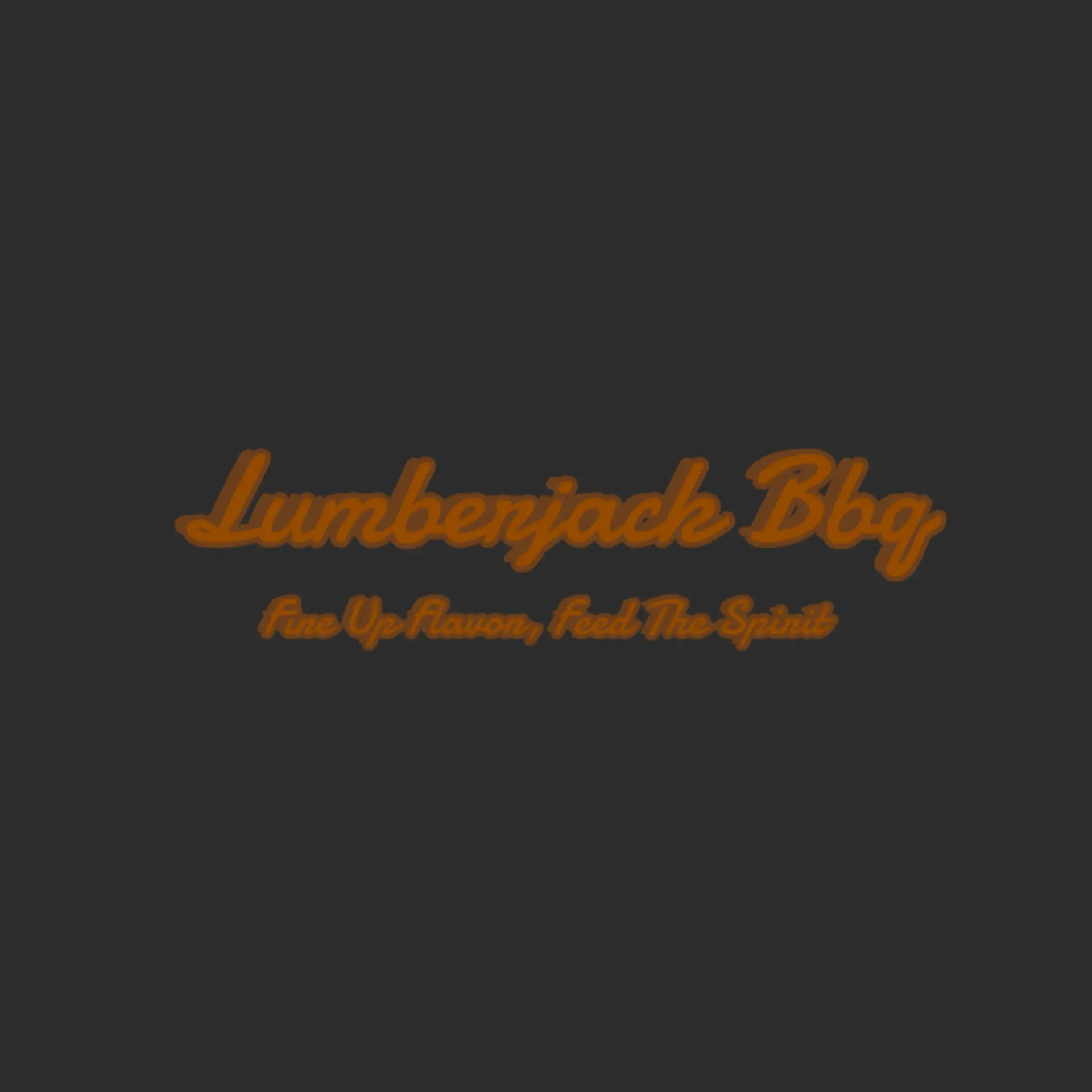 Lumberjack BBQ logo for bbq restaurant