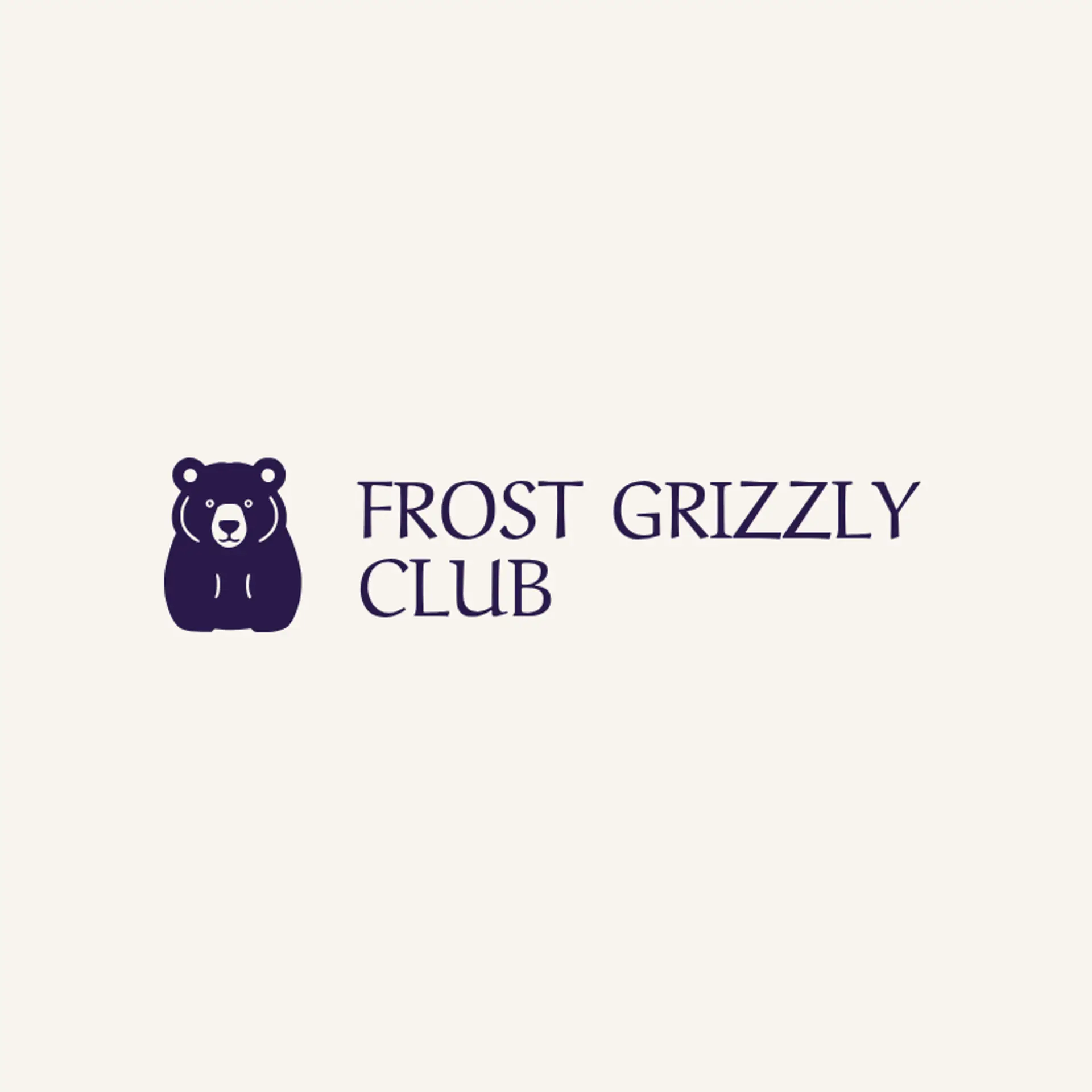 Frost Grizzly Club logo for grizzly