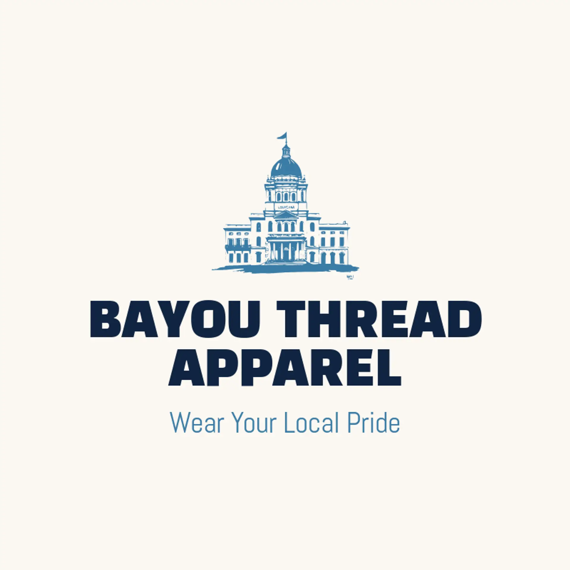 Bayou Thread Apparel logo for louisiana