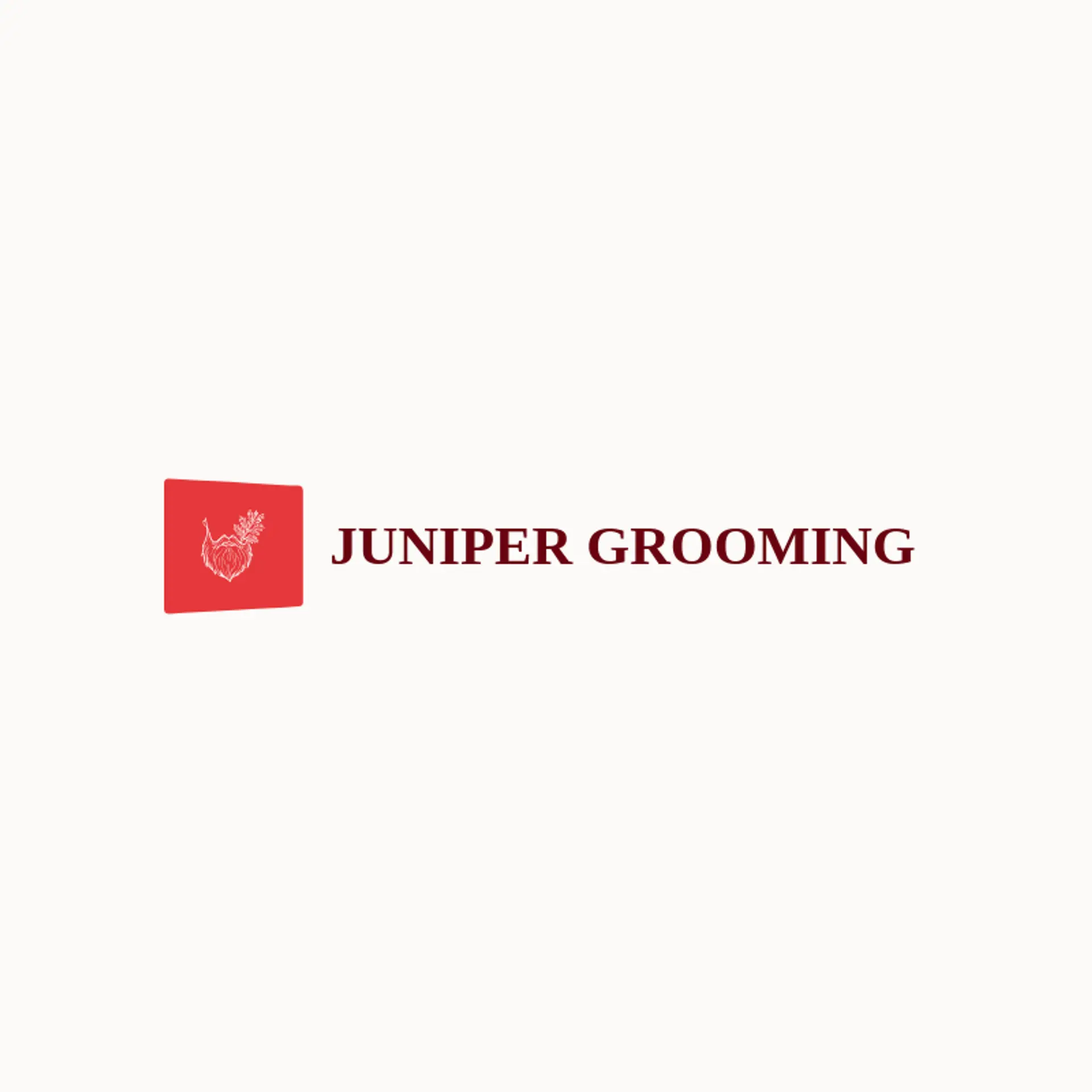 Juniper Grooming logo for beard