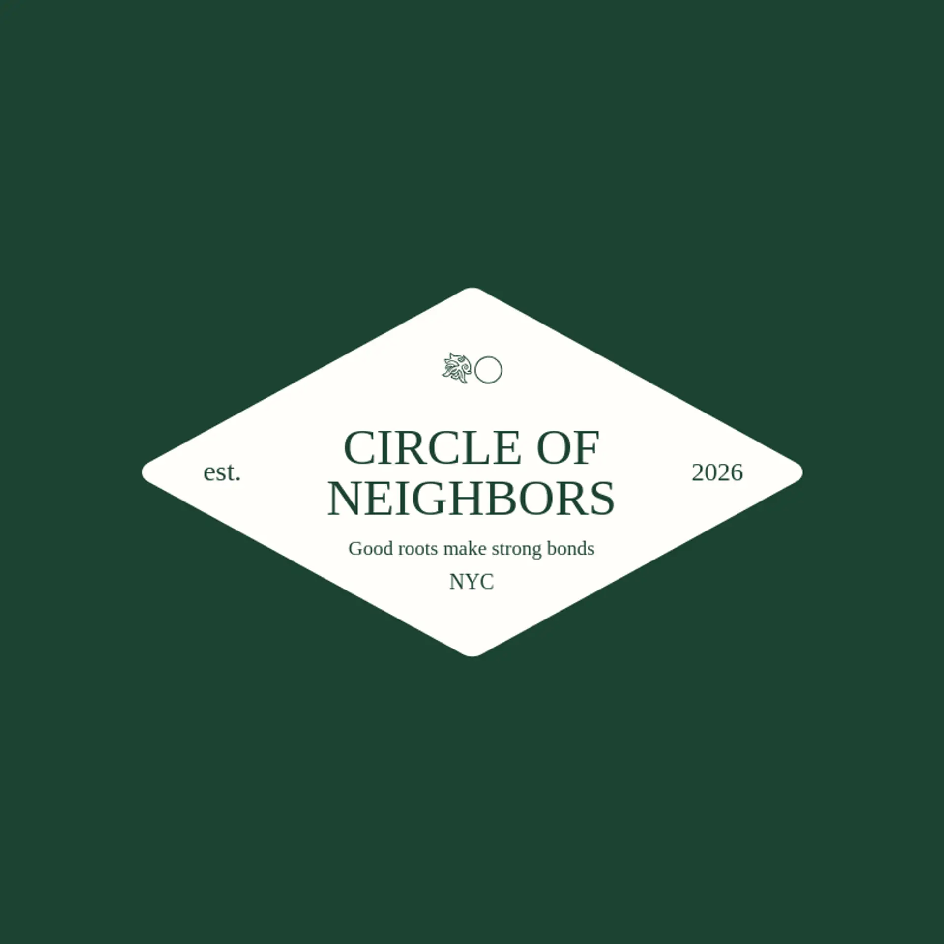 Circle of Neighbors logo for tribe