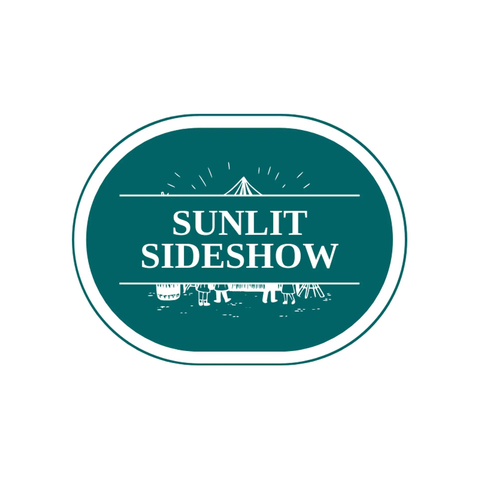 Sunlit Sideshow logo for carnival