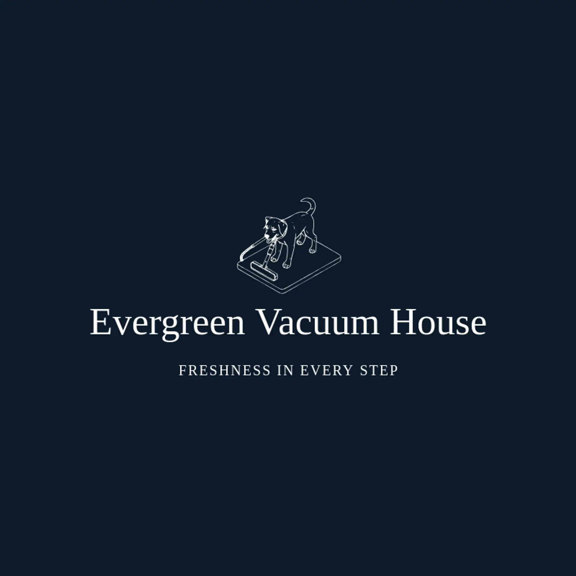Evergreen Vacuum House logo for hoover